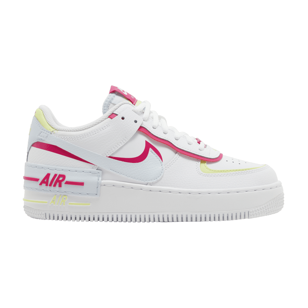 Nike Wmns Air Force 1 Shadow 'White Blue Tint Fireberry'