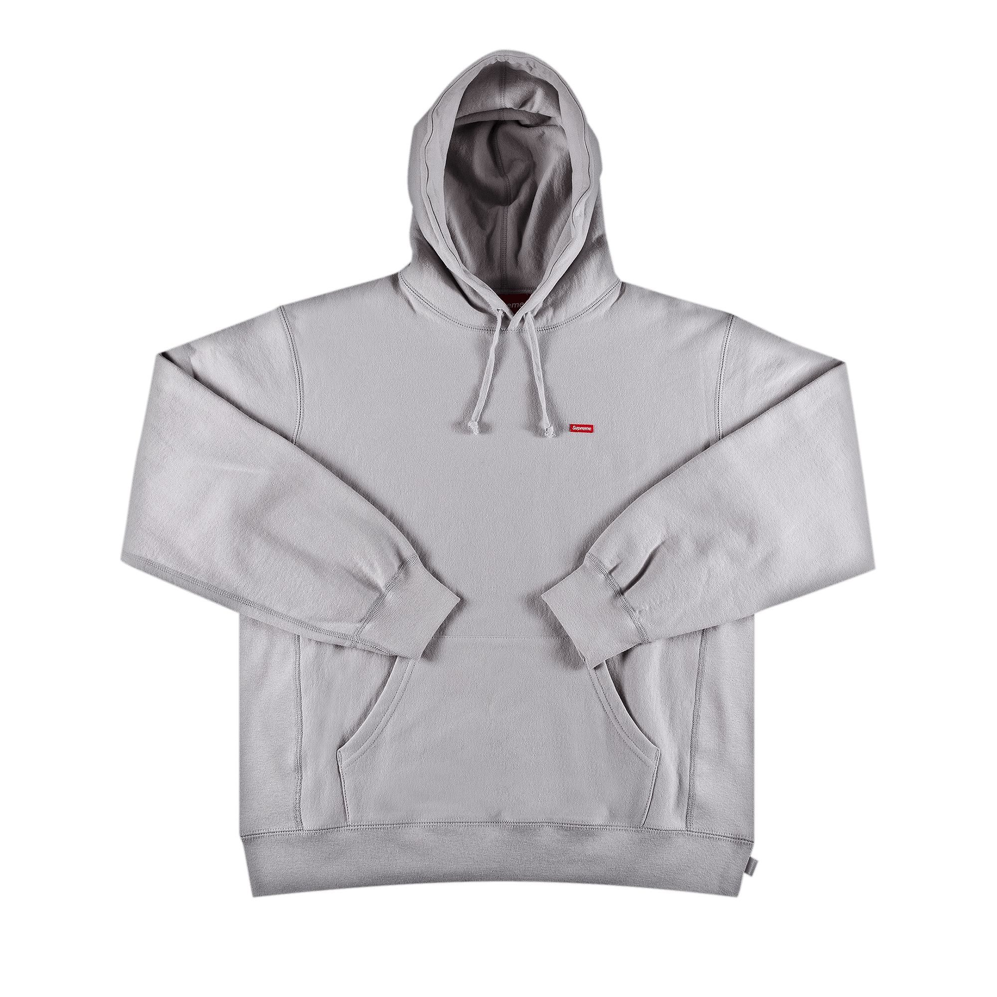 Supreme Small Box Hooded Sweatshirt 'Grey'
