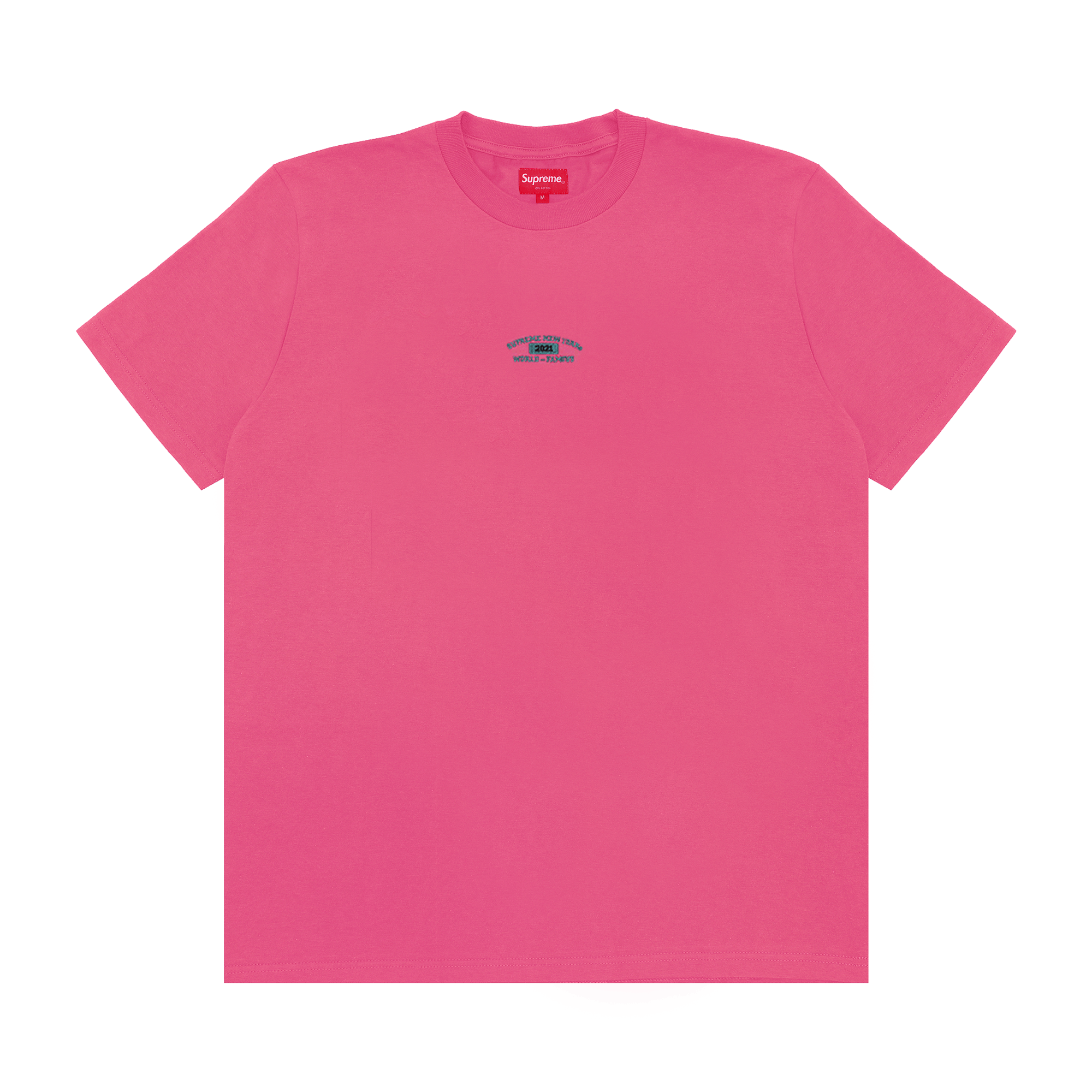 Supreme World Famous Short-Sleeve Top 'Bright Pink'