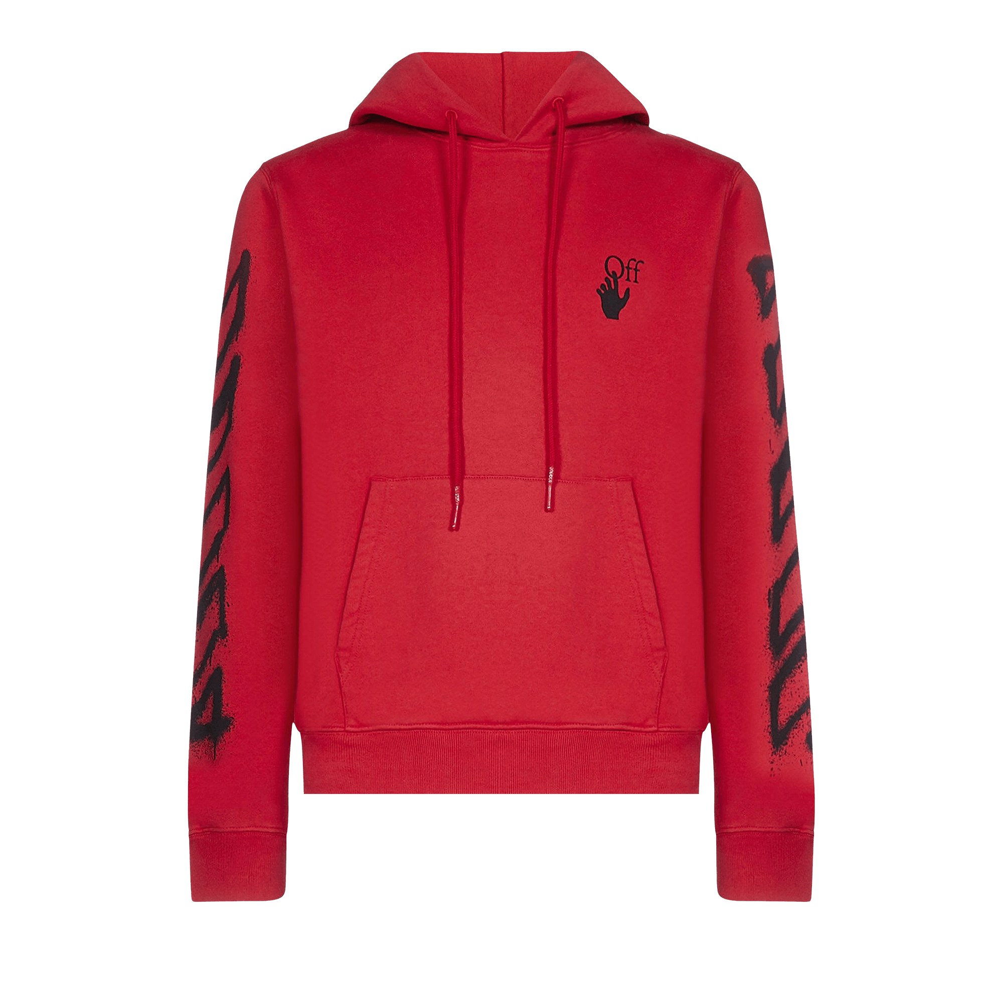 Off-White Spray Marker Slim Hoodie 'Samba/Black'