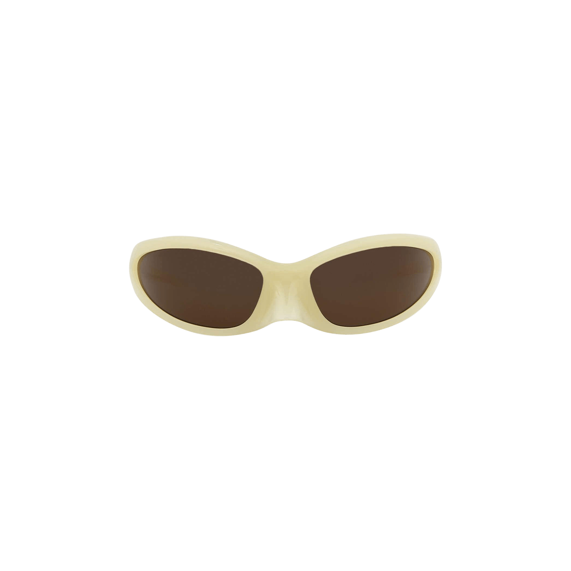 Balenciaga Wrap Around Sunglasses 'Yellow/Brown'