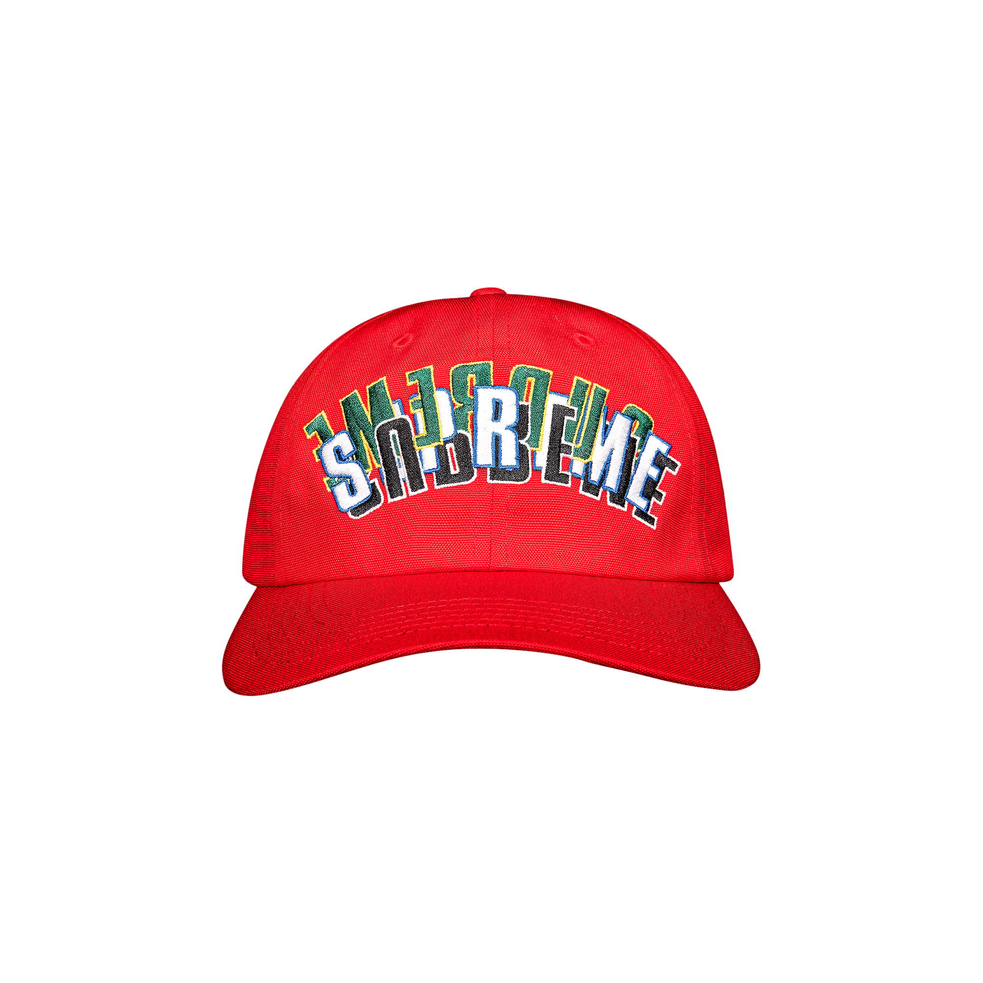 Supreme Stacked Cordura 6-Panel 'Red'
