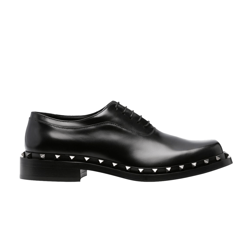 Valentino M-Way Rockstud Derby 'Black'