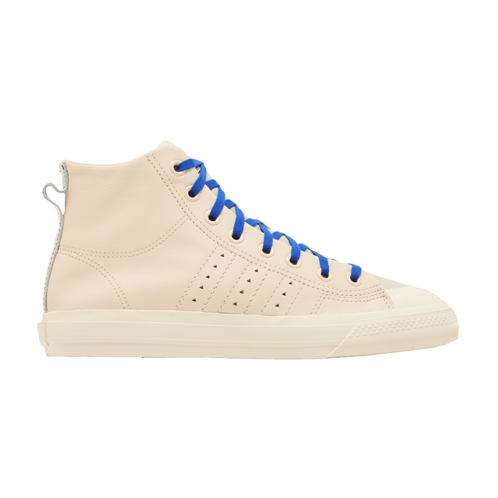 adidas gazelle silver green womens adidas Nizza High RF x André Saraiva Shoes White main image 1