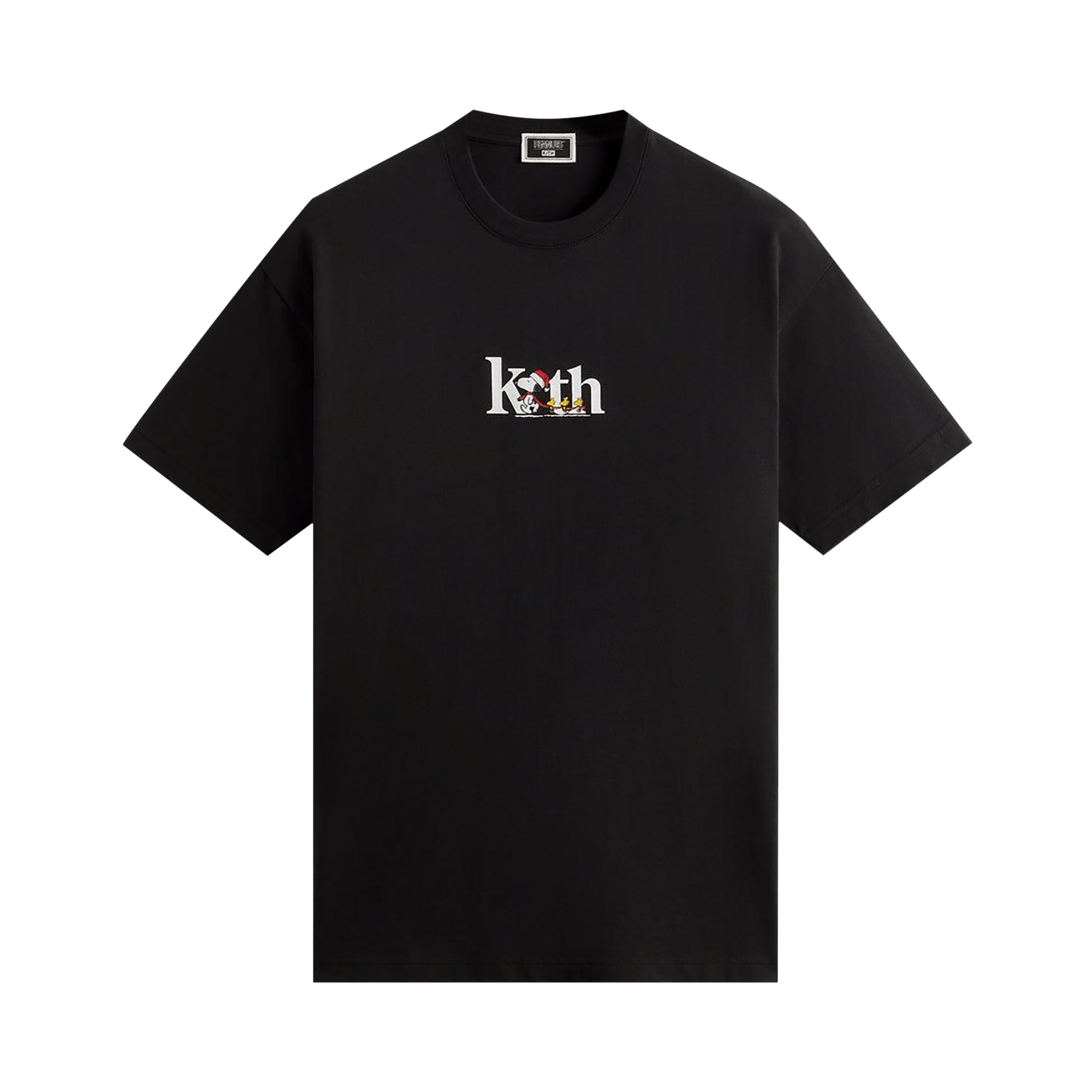 Kith For Peanuts Serif Tee 'Black'