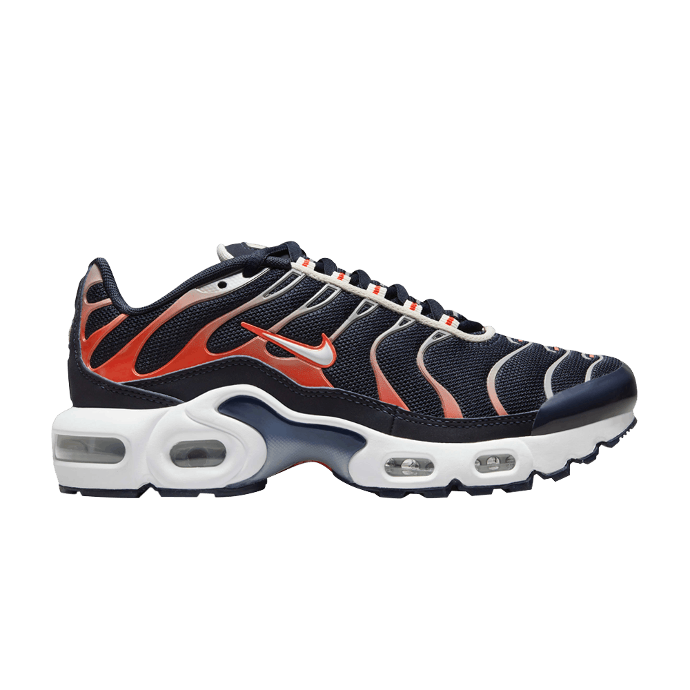 Nike Air Max Plus GS 'Dark Obsidian Bright Crimson'