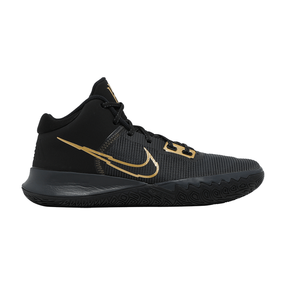 kyrie black metallic gold
