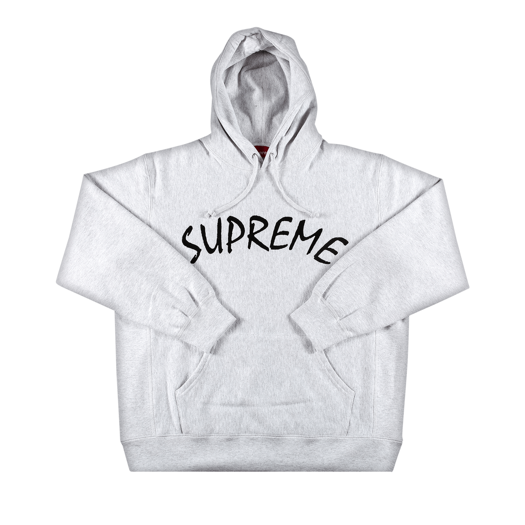 Supreme FTP Arc Hooded Sweatshirt 'Ash Grey'