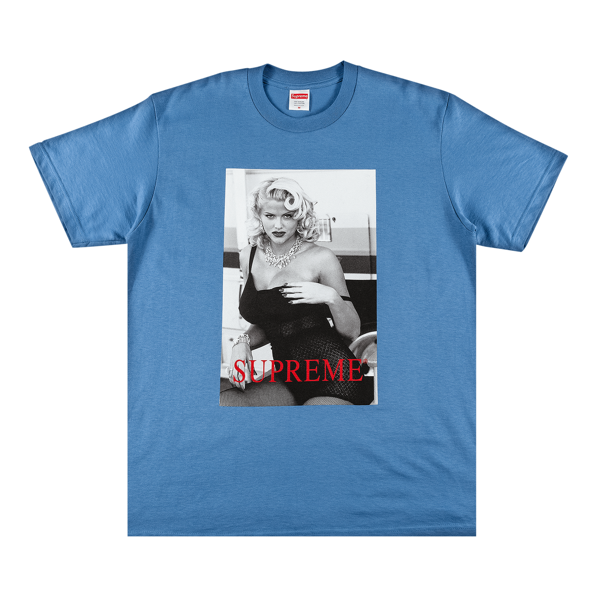 Supreme Anna Nicole Smith Tee 'Dusty Light Royal'