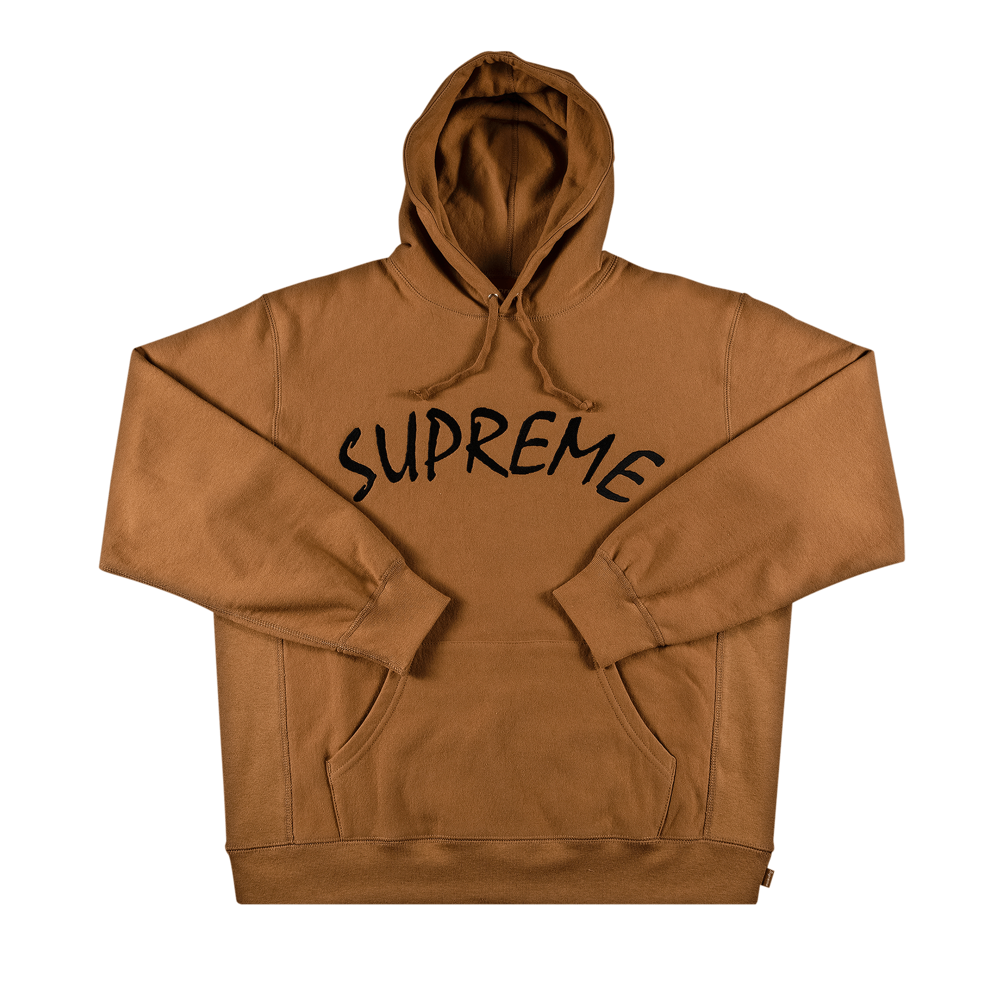 Supreme FTP Arc Hooded Sweatshirt 'Brown'