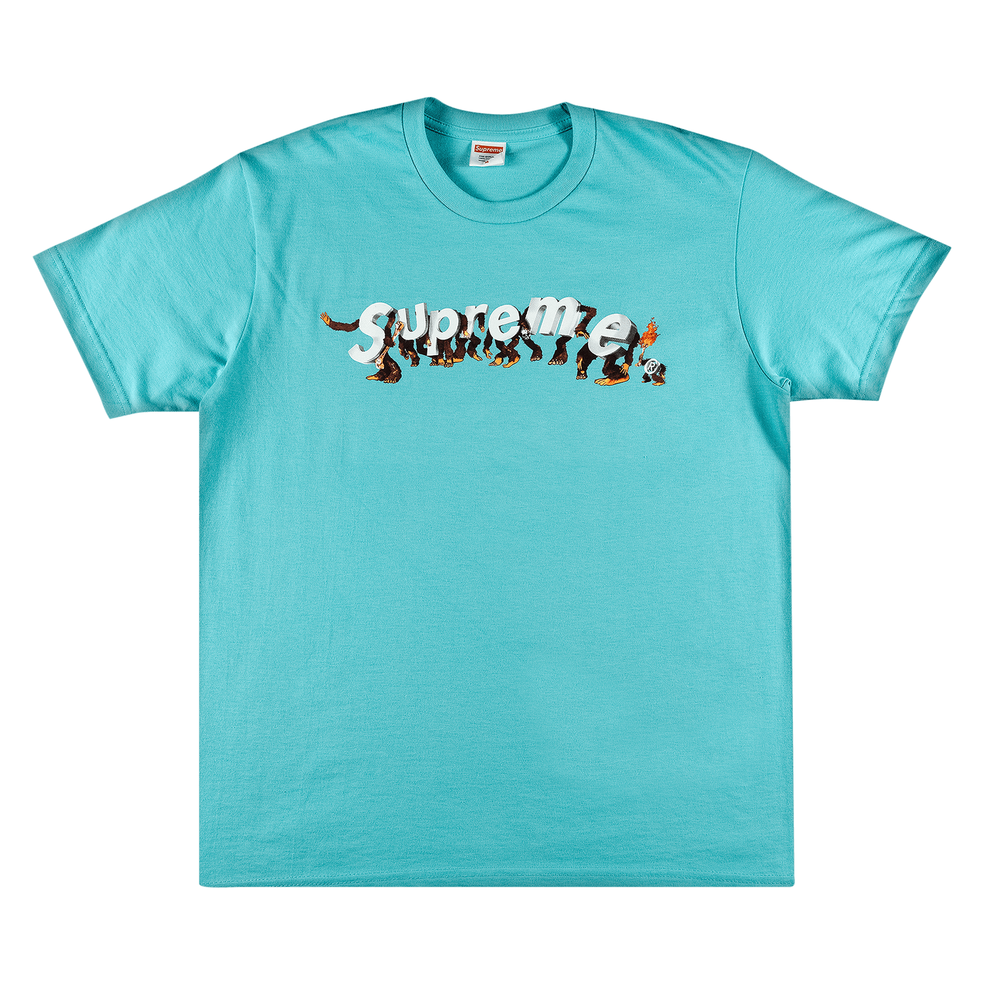 Supreme Apes Tee 'Light Teal'