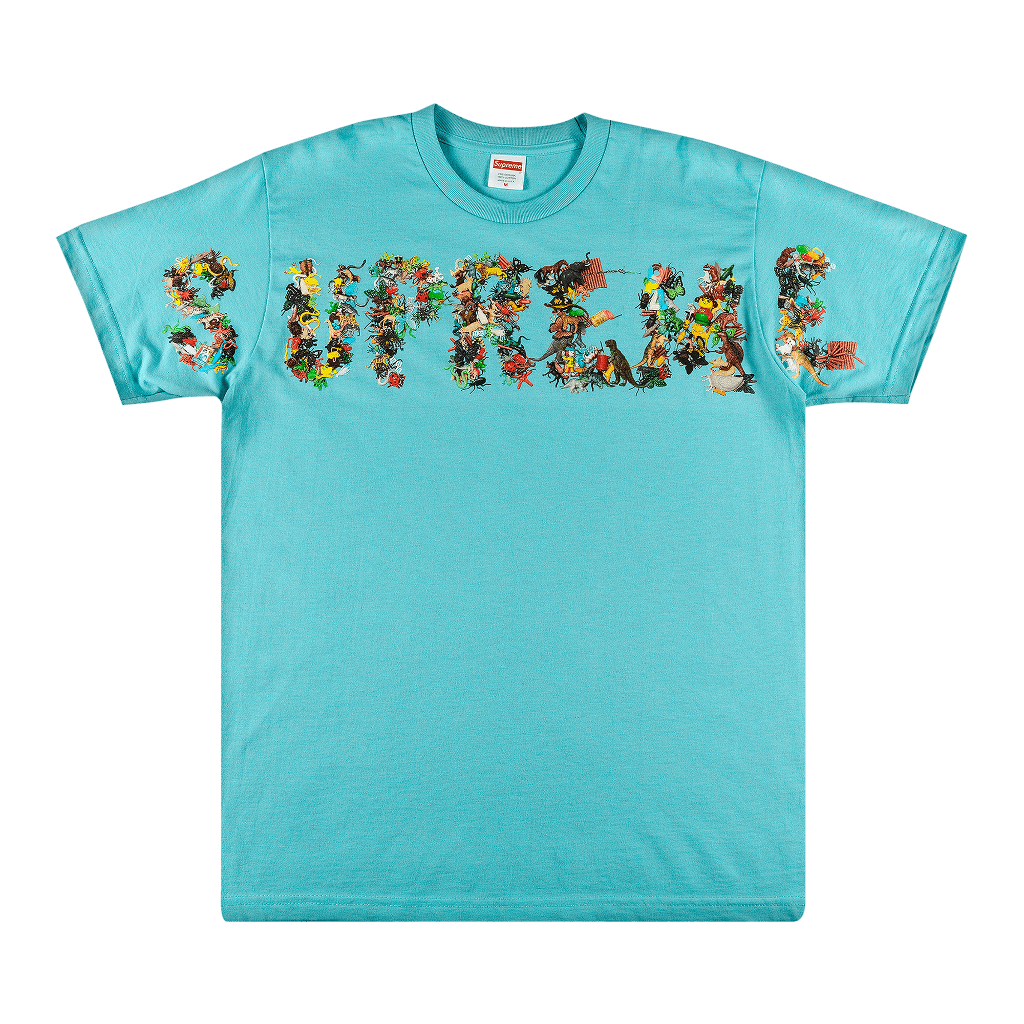 Supreme Toy Pile Tee 'Light Teal'