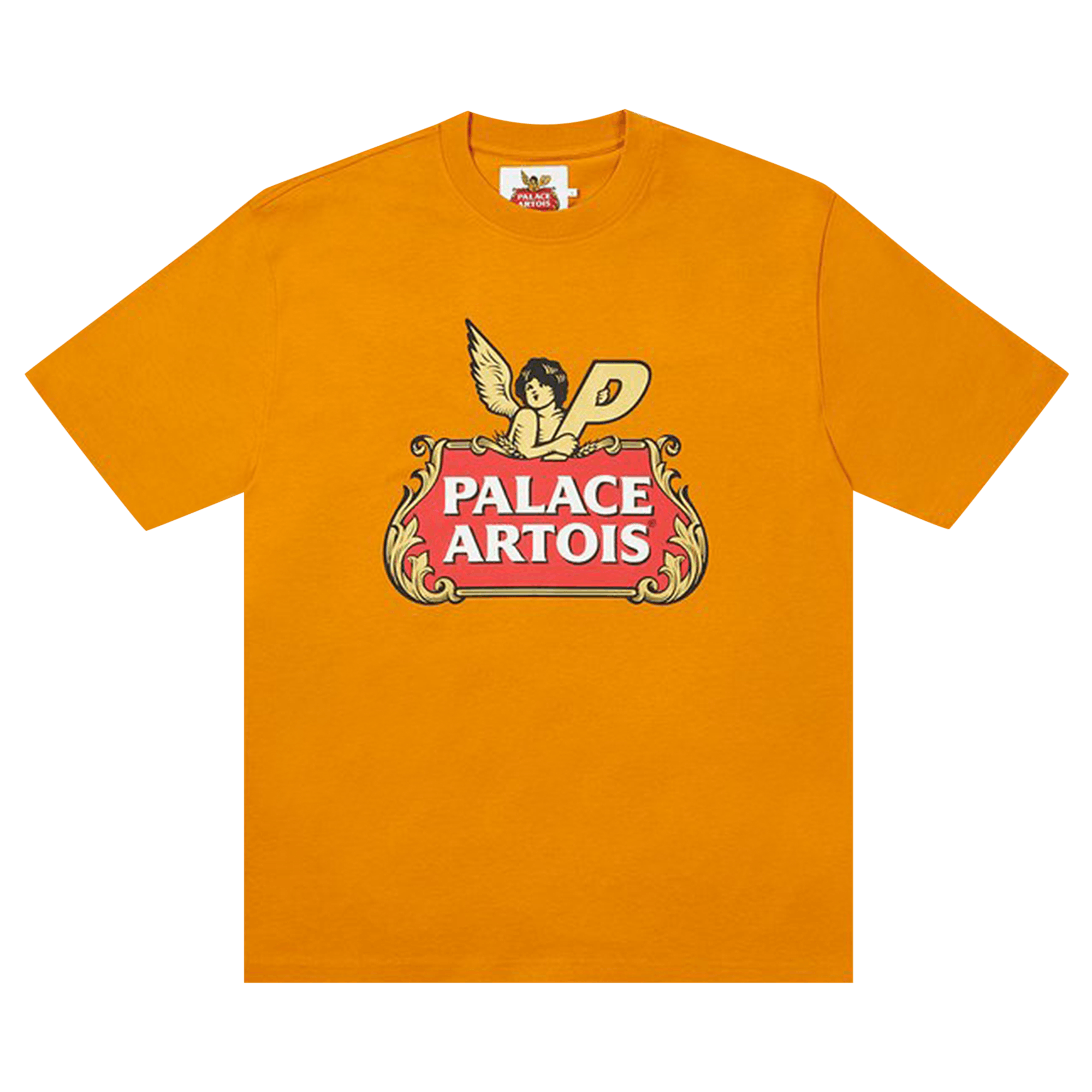 Palace x Stella Artois Cartouche T-Shirt 'Gold'