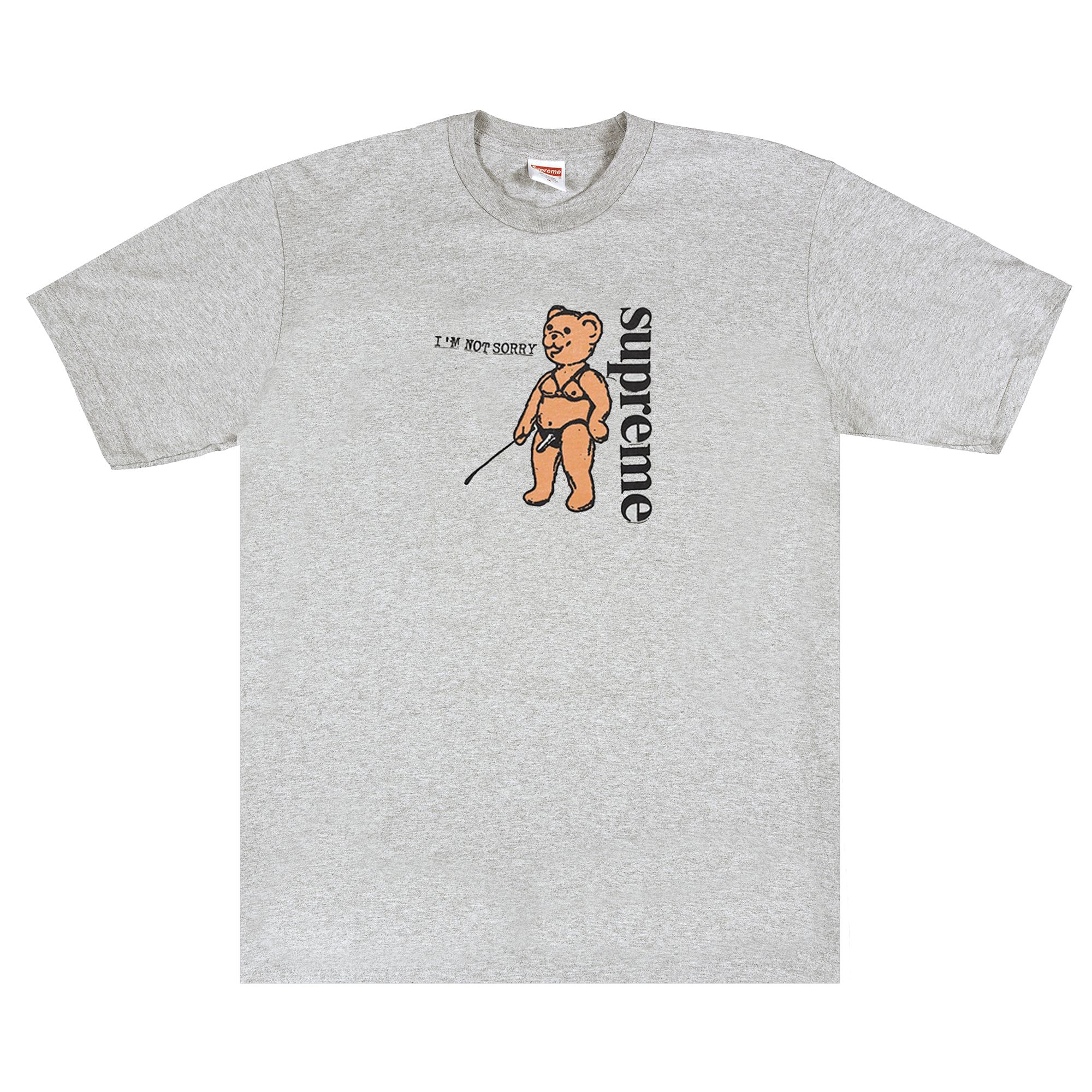 Supreme Not Sorry Tee 'Heather Grey'