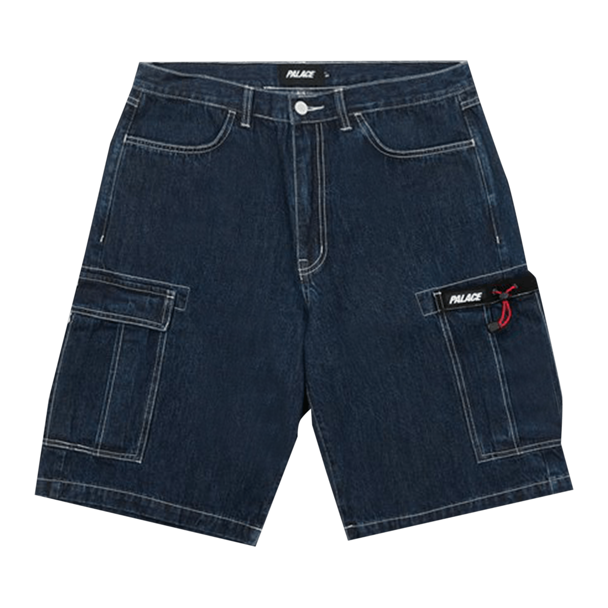 Palace Drawcord Pocket Denim Shorts 'Indigo'