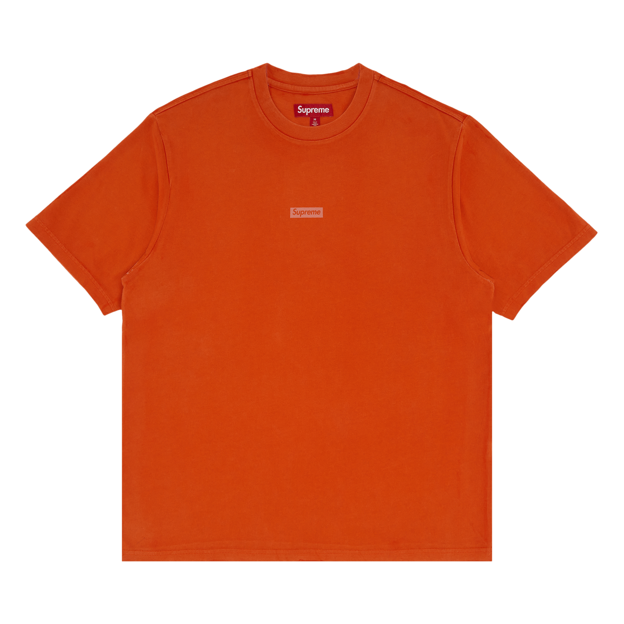 Supreme Overprint Small Box Short-Sleeve Top 'Orange'