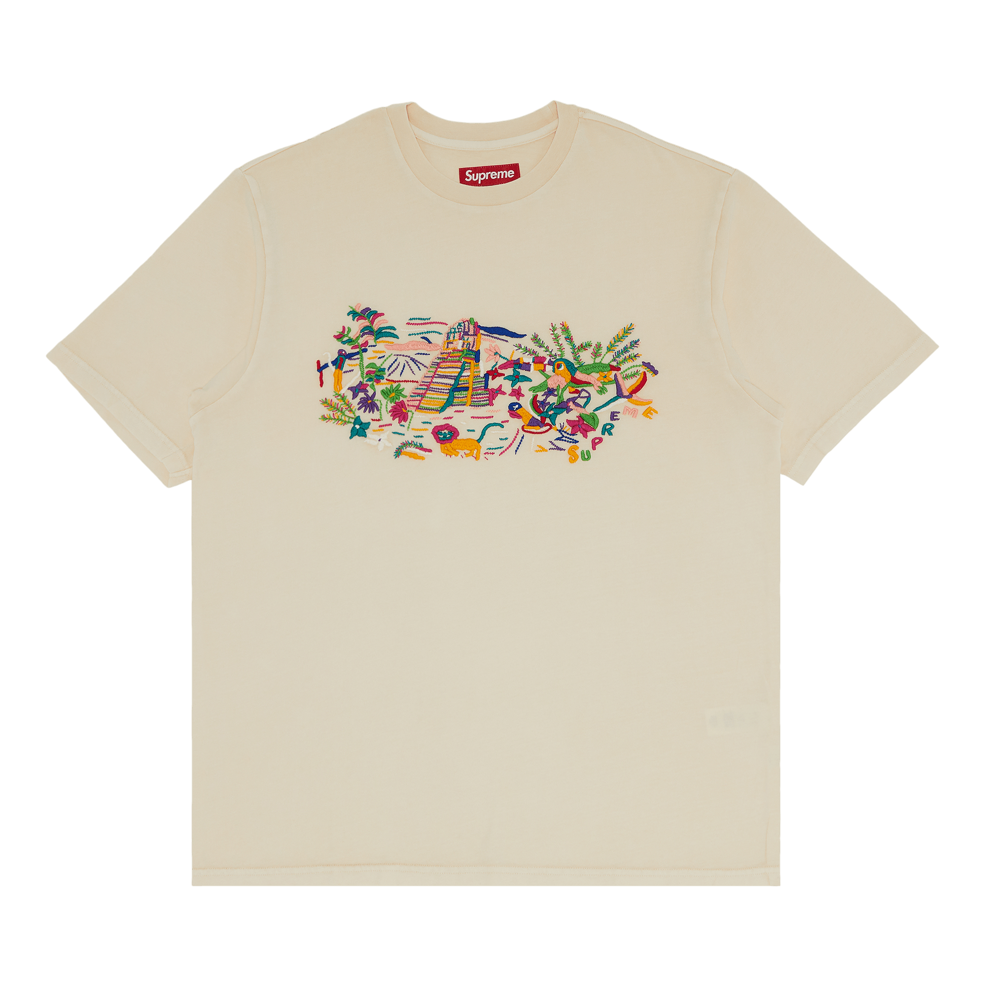 Supreme Machu Picchu Short-Sleeve Top 'Natural'
