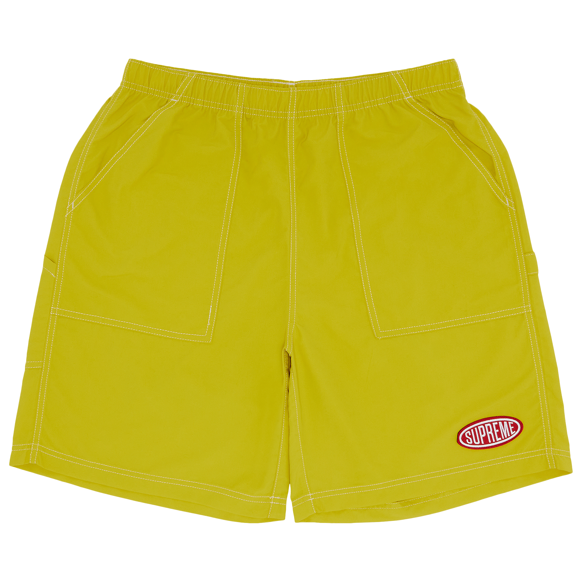 Supreme Nylon Painter Short 'Gold'