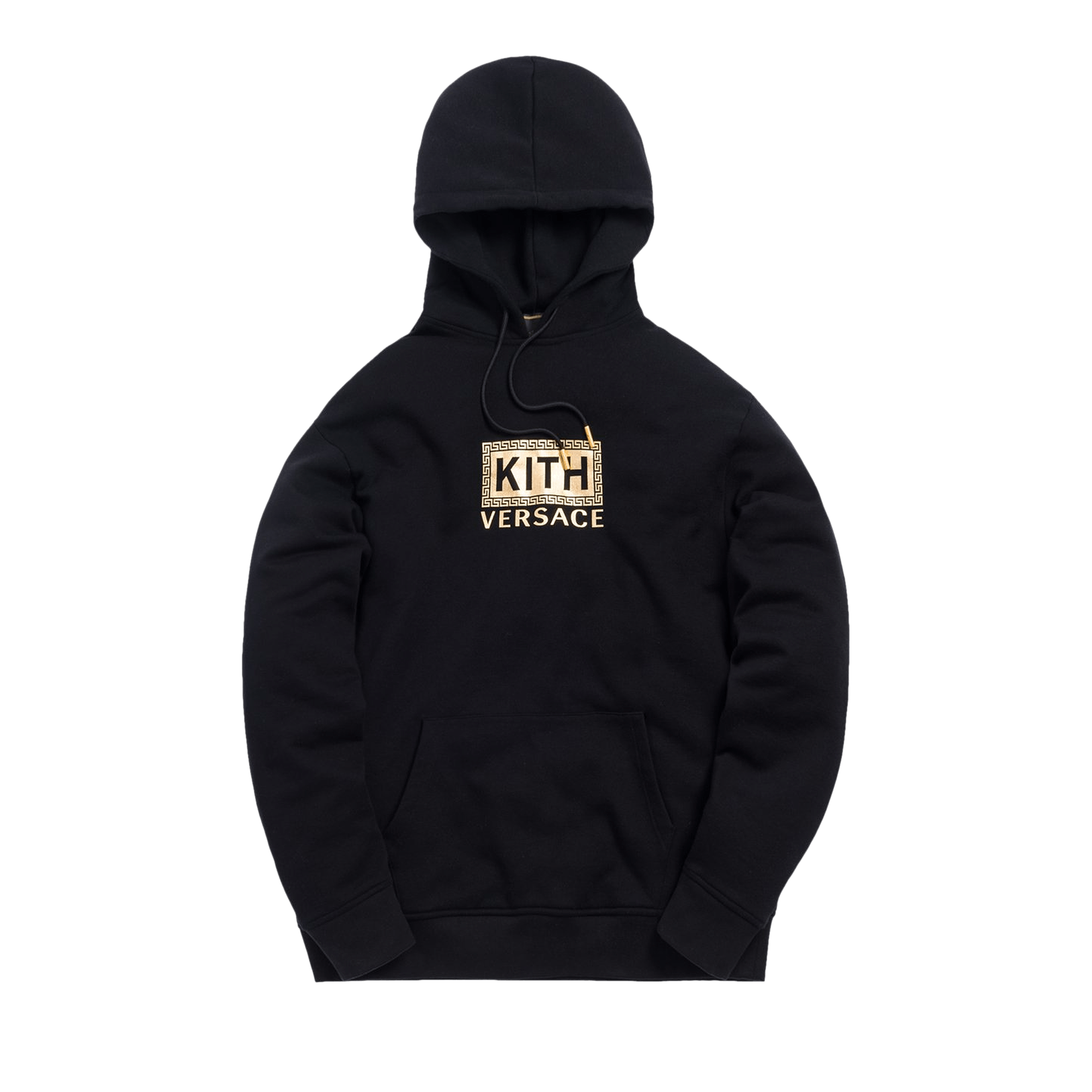 Kith x Versace Greek Key Hoodie 'Black'