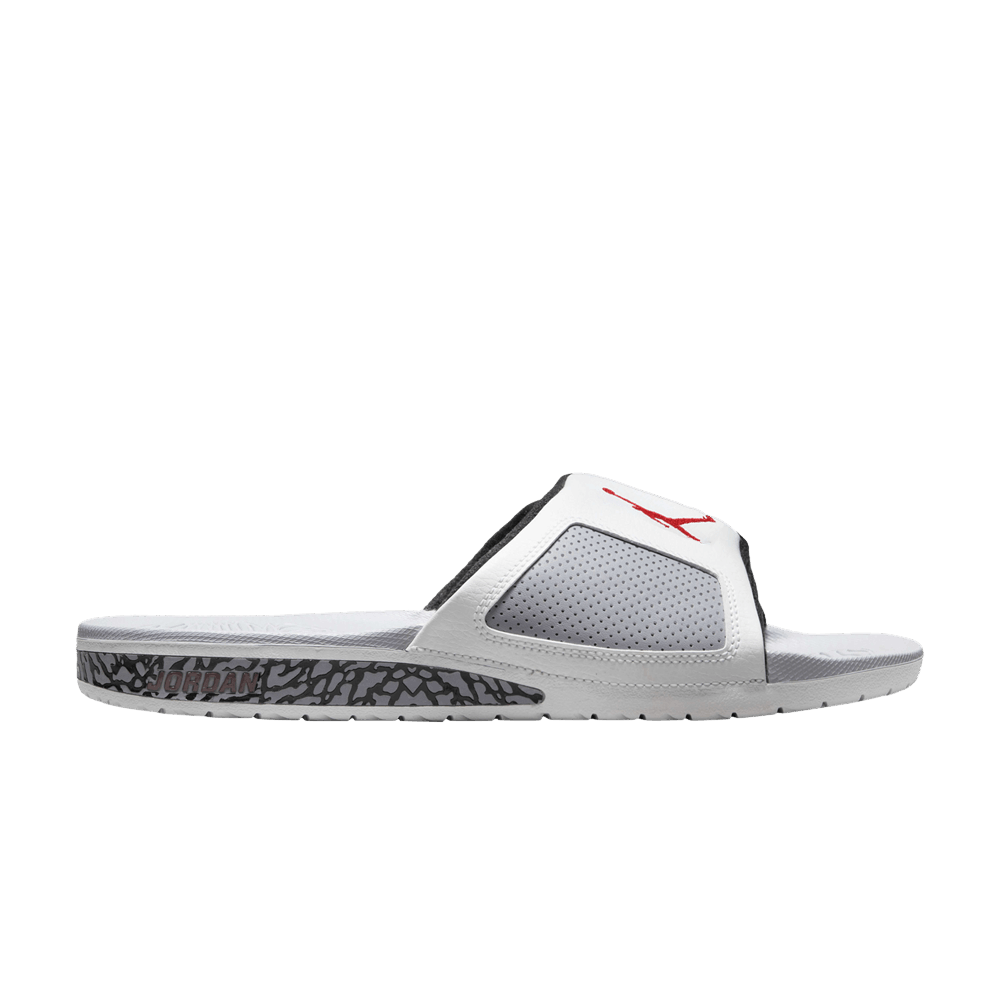 Air Jordan Hydro 3 Retro Slide 'White Cement'