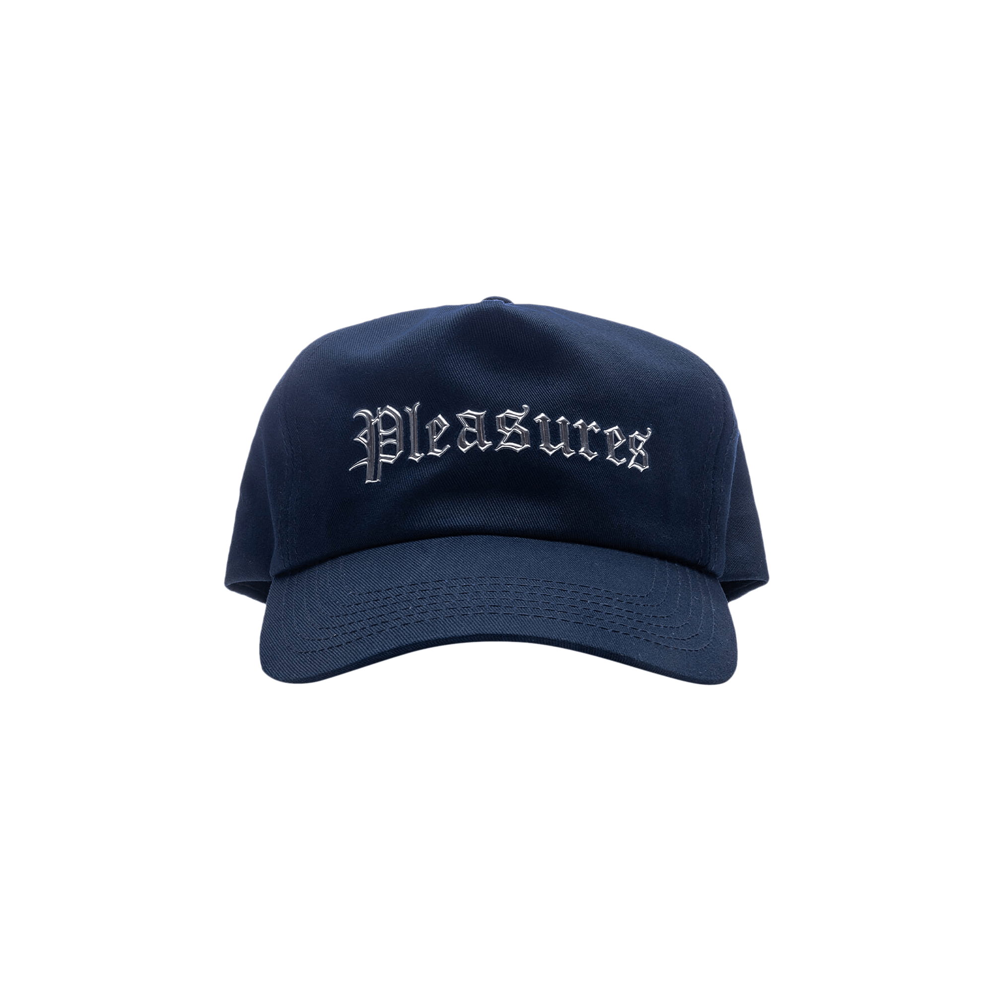 Pleasures Chrome Snapback 'Navy'