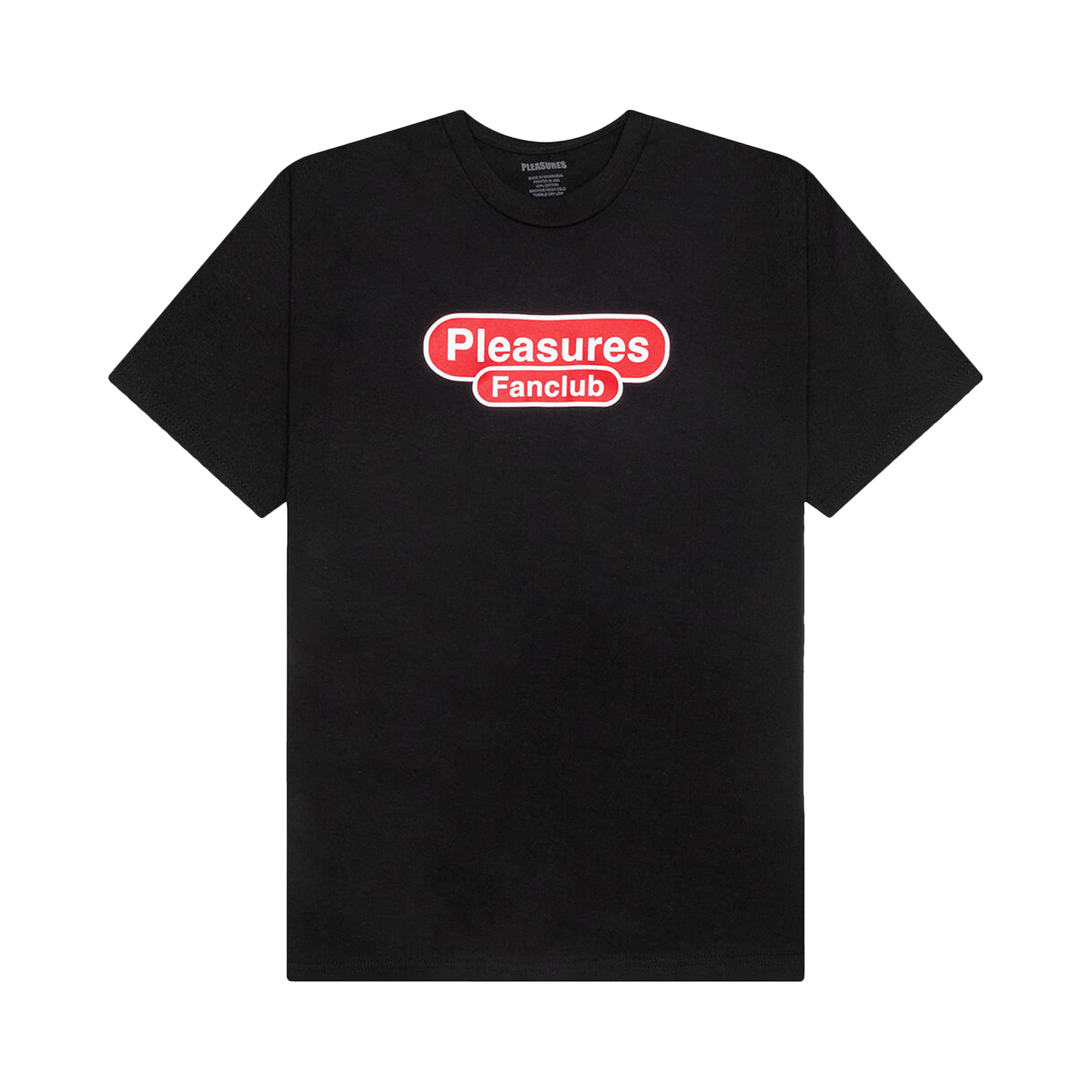 Pleasures Fanclub T-Shirt 'Black'