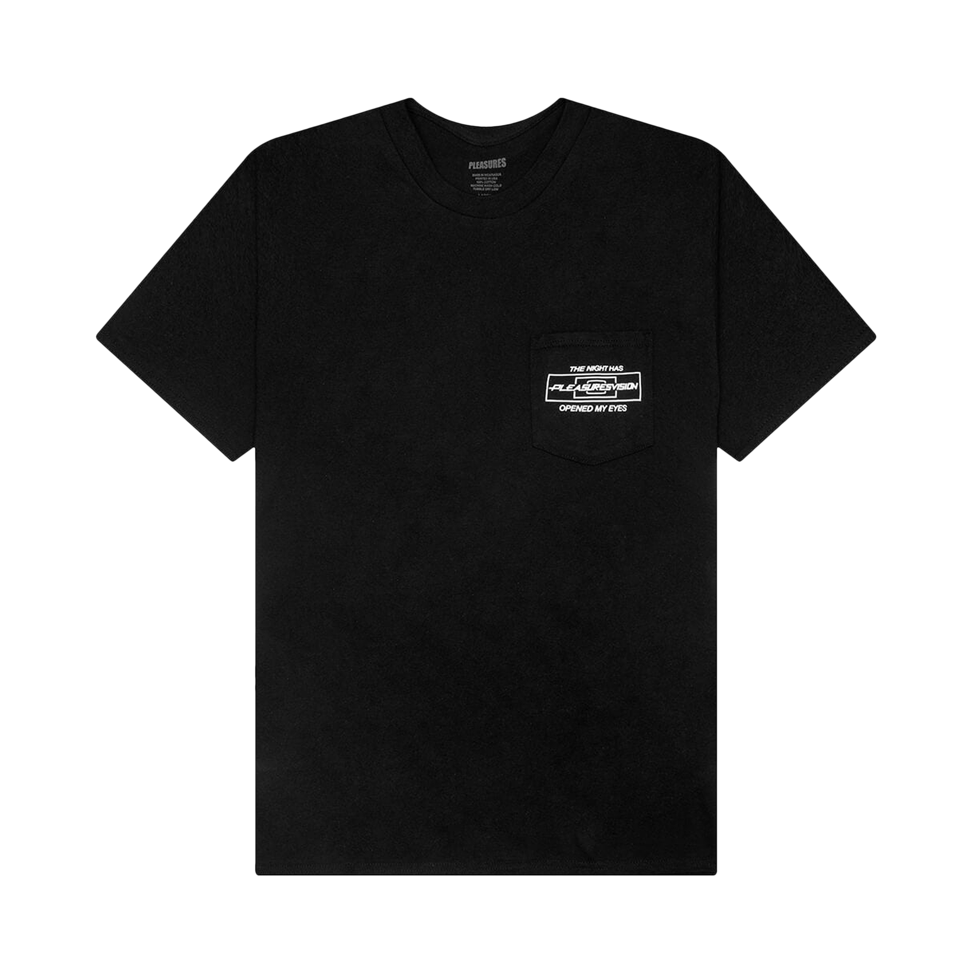 Pleasures Vision Pocket T-Shirt 'Black'