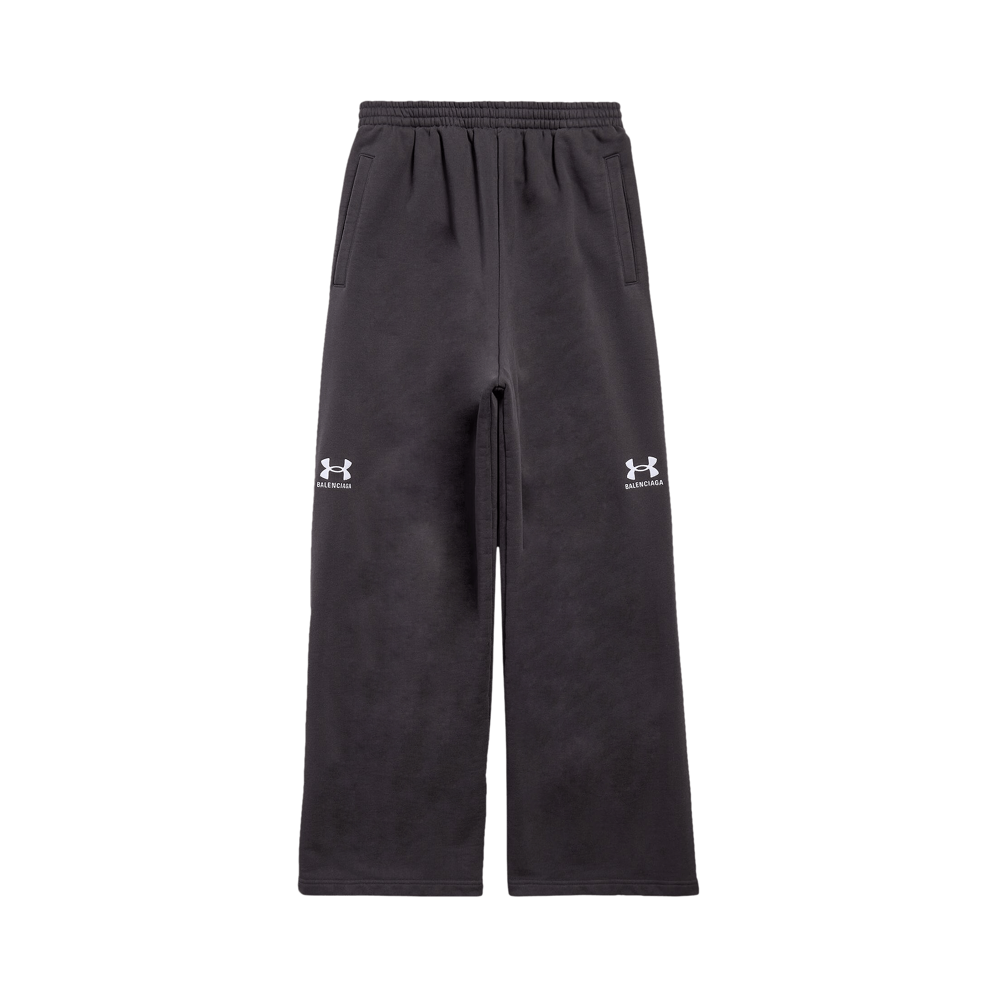 Balenciaga x Under Armour Baggy Sweatpants 'Black/White'