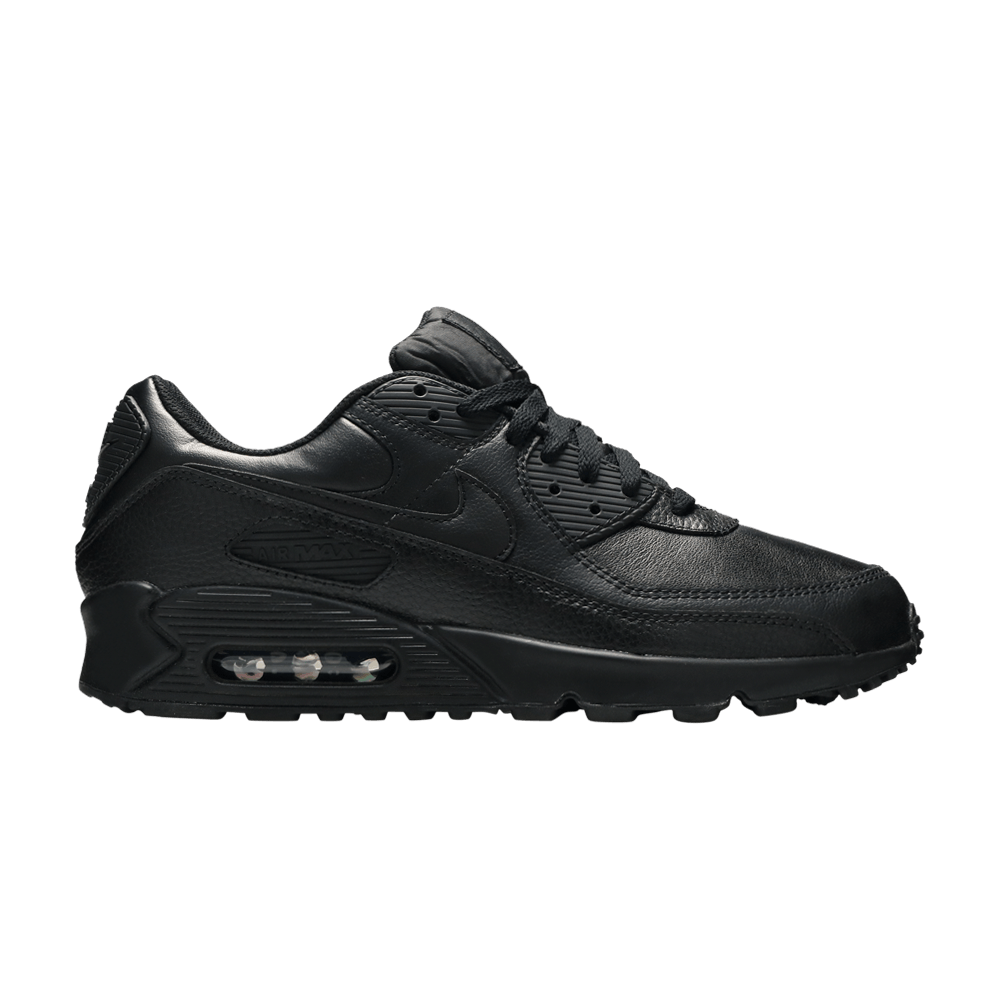 Nike Air Max 90 Leather 'Triple Black'