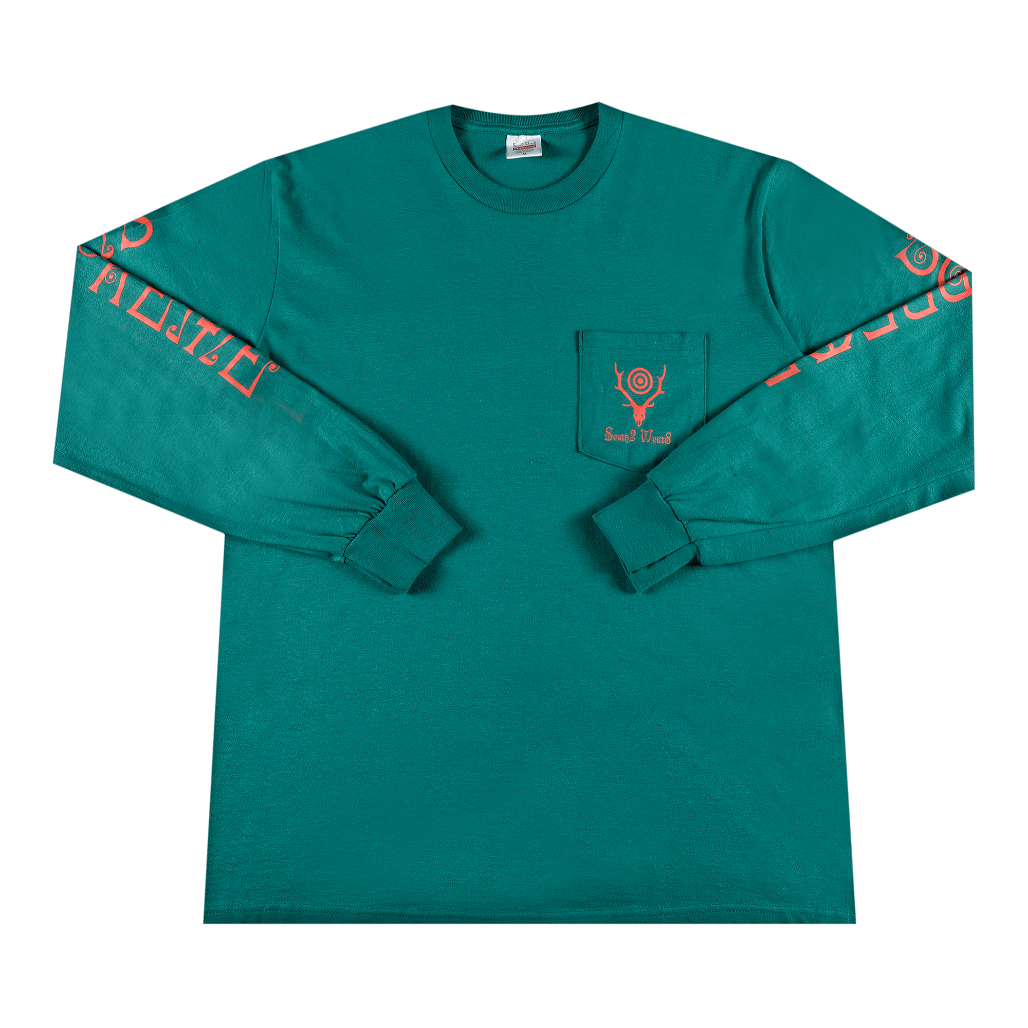 Supreme x SOUTH2 WEST8 Long-Sleeve Pocket Tee 'Teal'