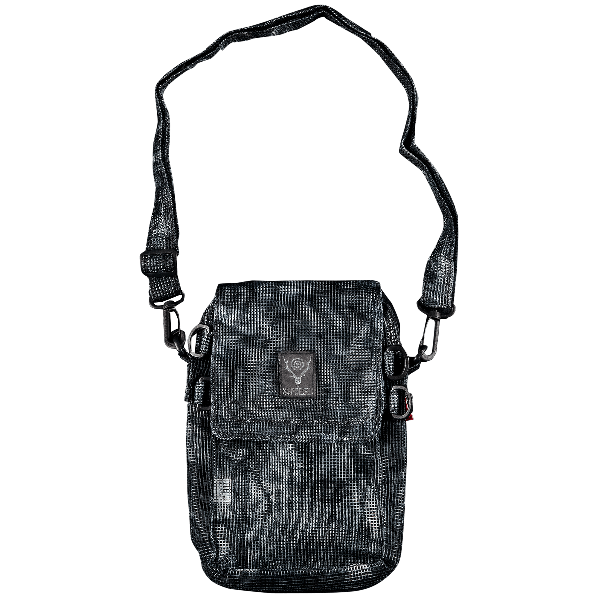 Supreme x SOUTH2 WEST8 Heavy Mesh Game Bag 'Black'