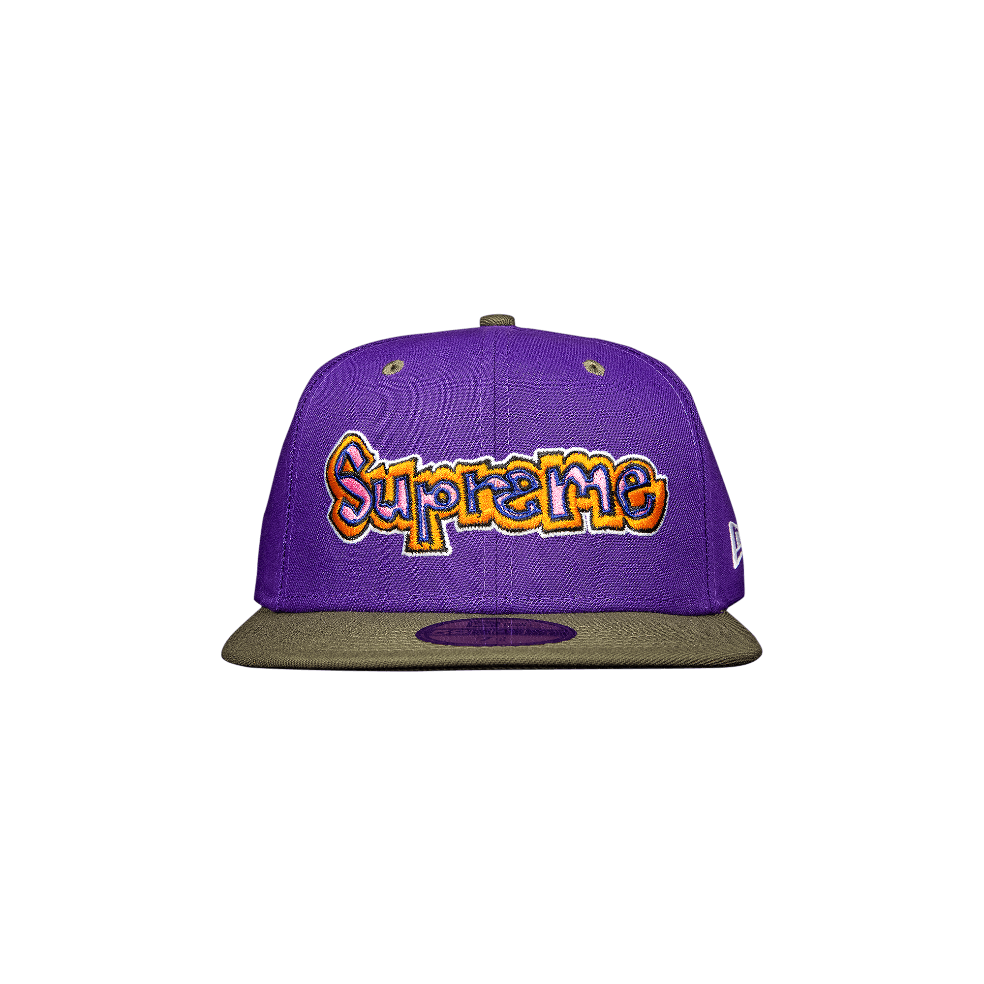 Supreme x New Era Gonz Logo Hat 'Purple'