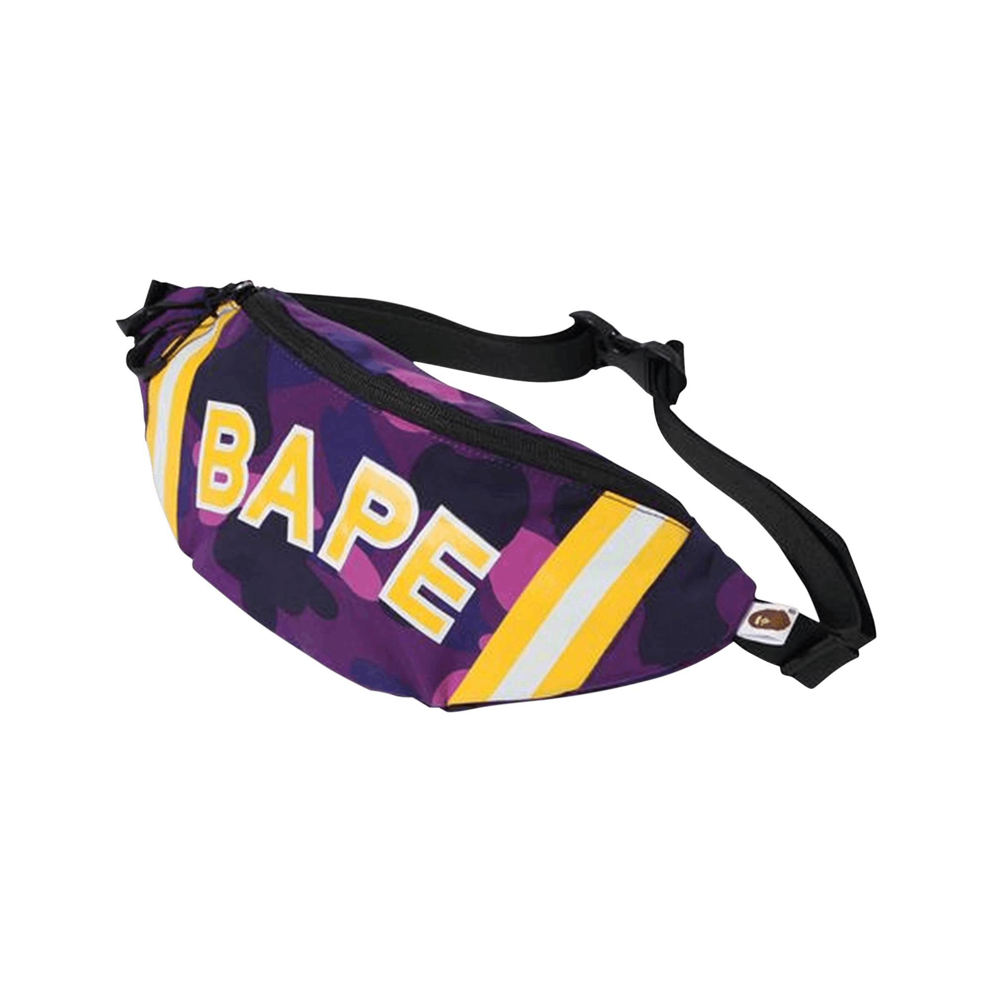 BAPE Color Camo Waist Bag 'Purple'
