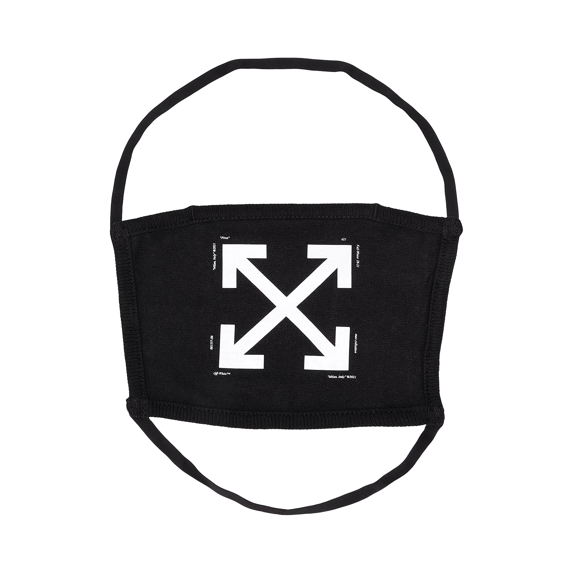 Off-White Iconic Arrow Mask 'Black/White'
