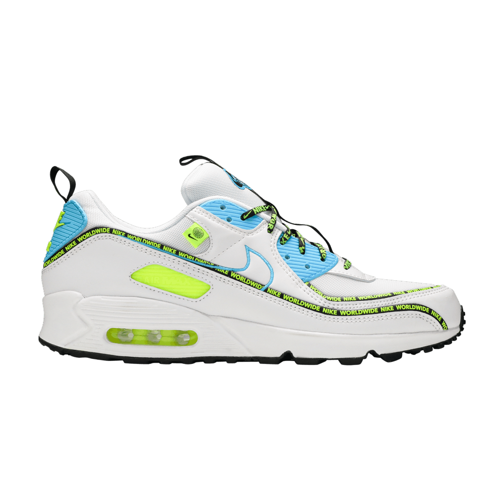 Nike Air Max 90 SE 'Worldwide Pack - Blue Fury Volt'