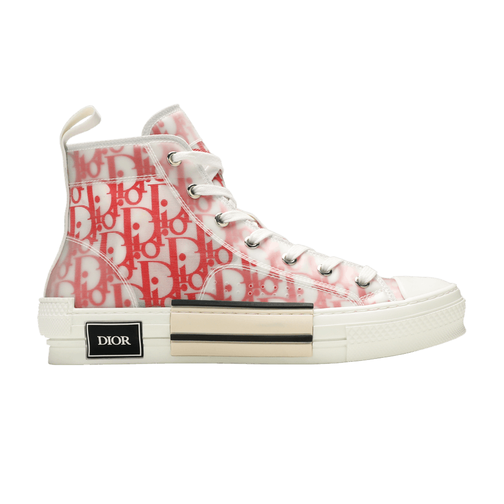 Dior B23 High 'Dior Oblique - White Red'
