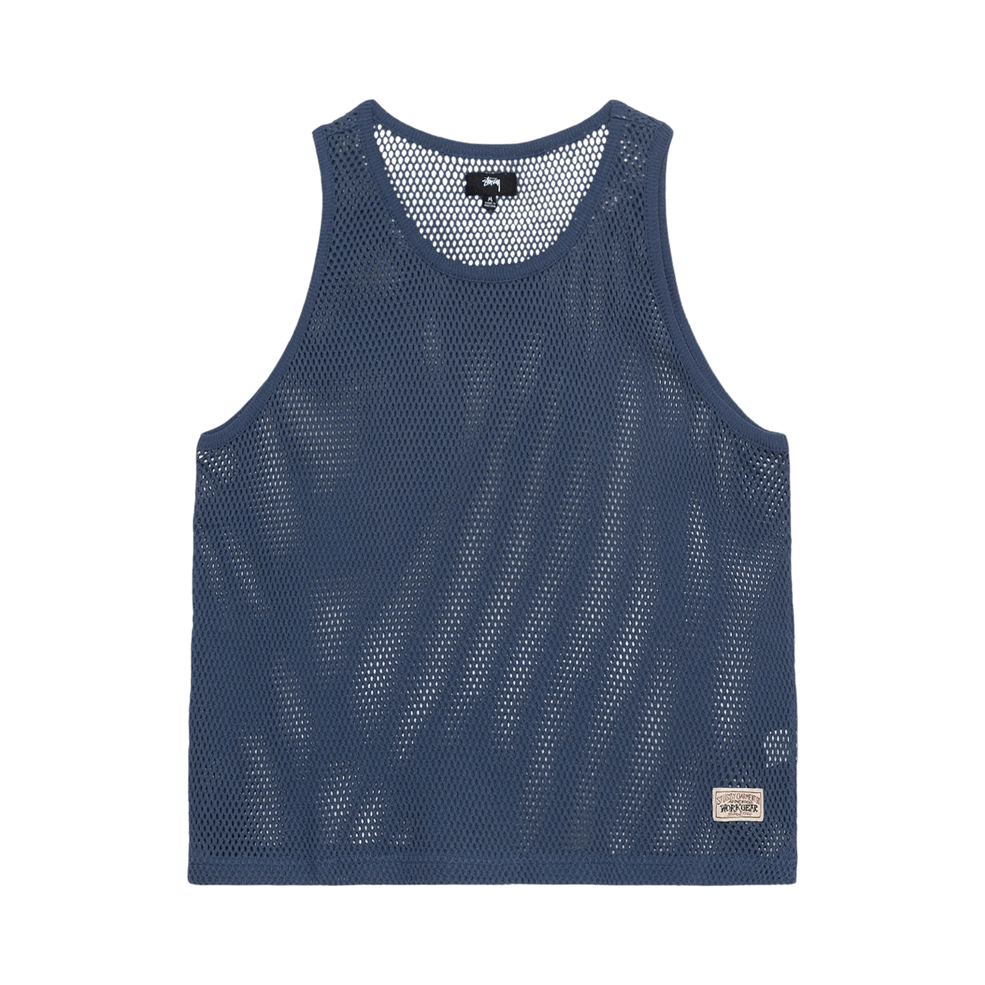Stussy Big Mesh Tank 'Navy'