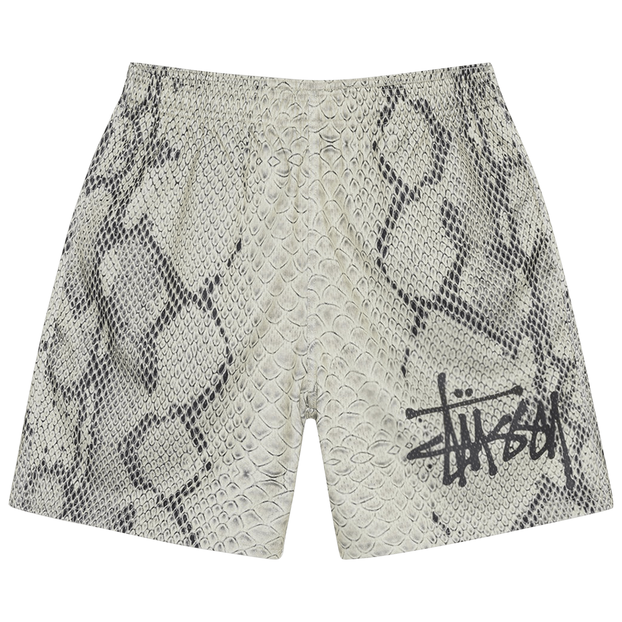 Stussy Basic Snake Mesh Short 'Bone'