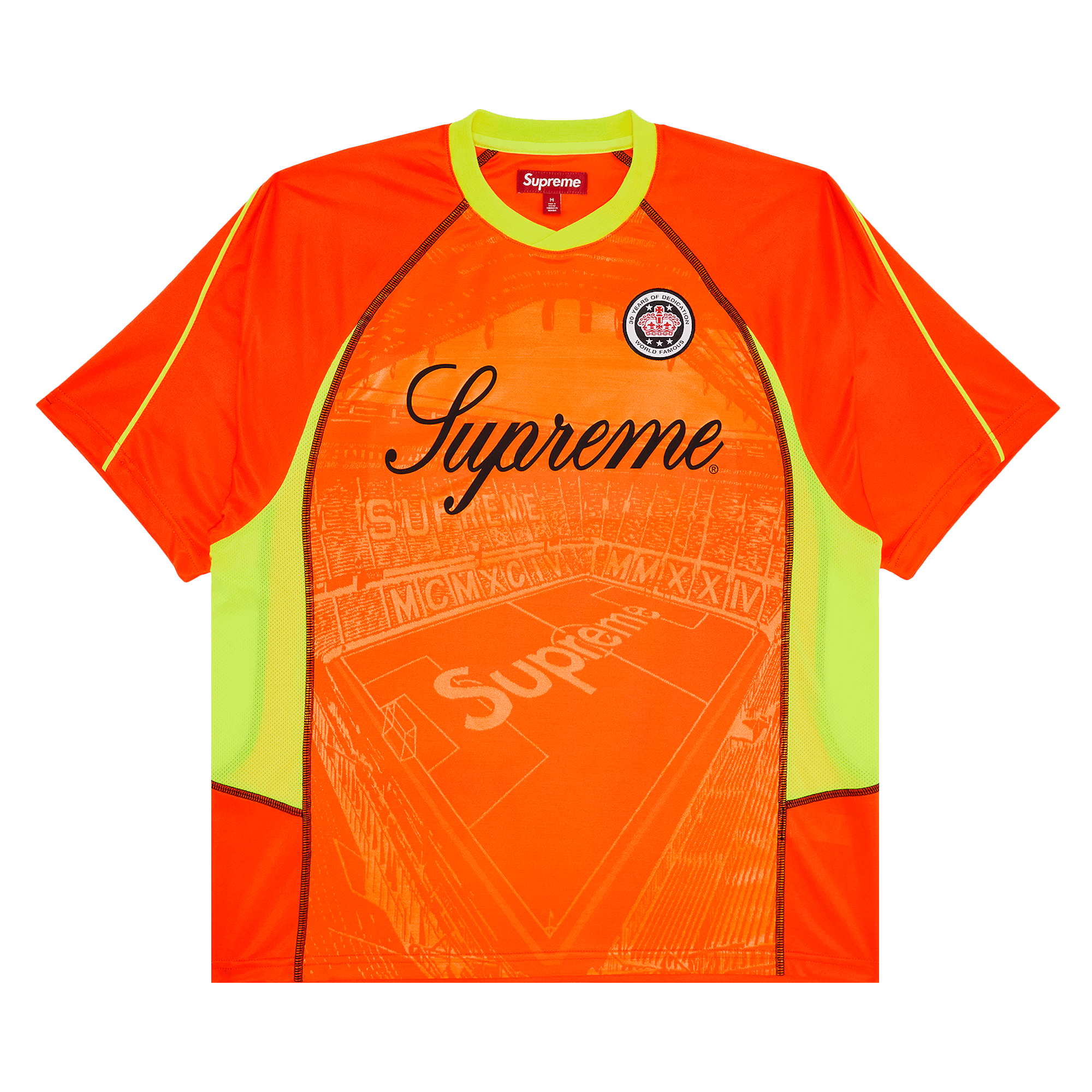 Supreme Jacquard Soccer Jersey 'Orange'