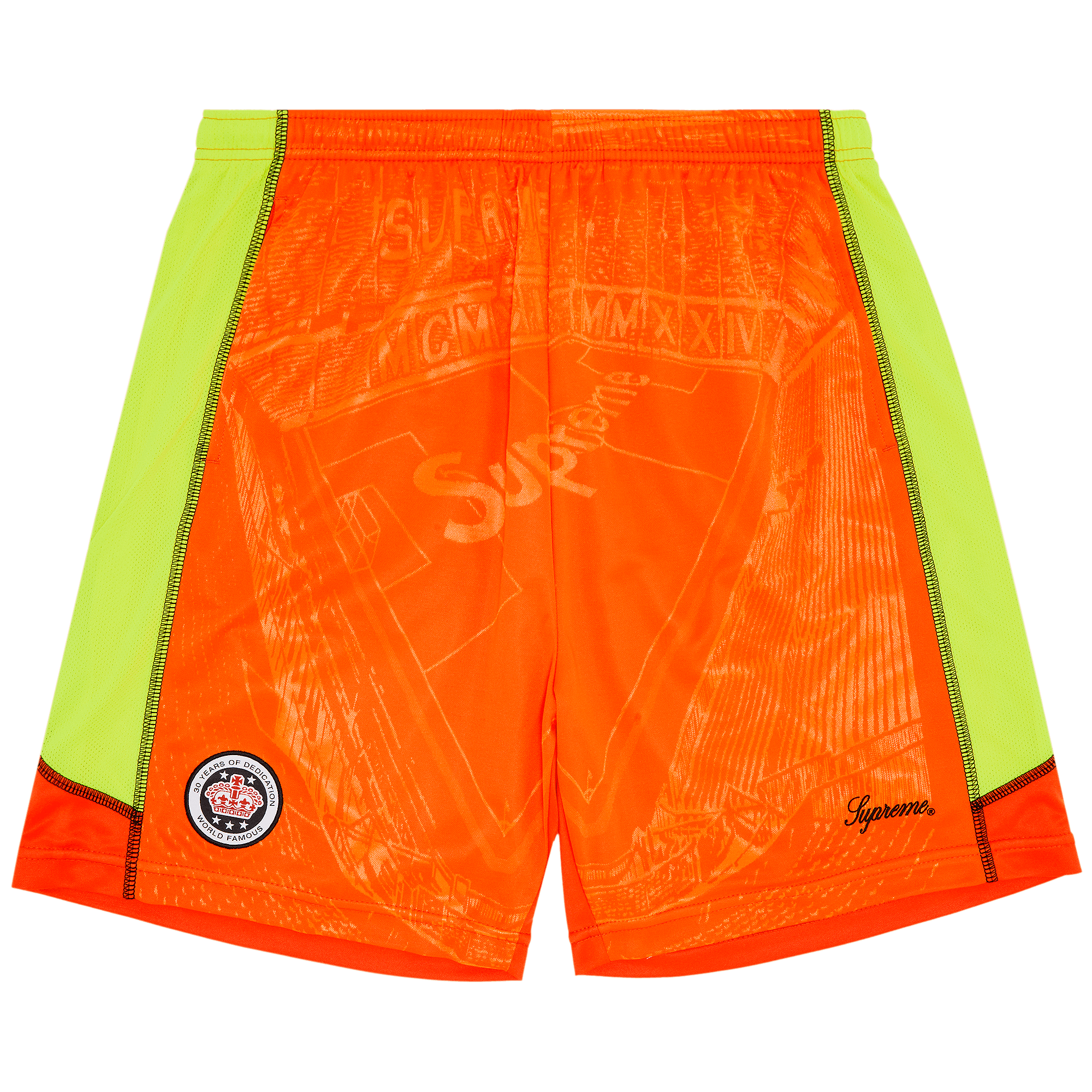 Supreme Jacquard Soccer Short 'Orange'
