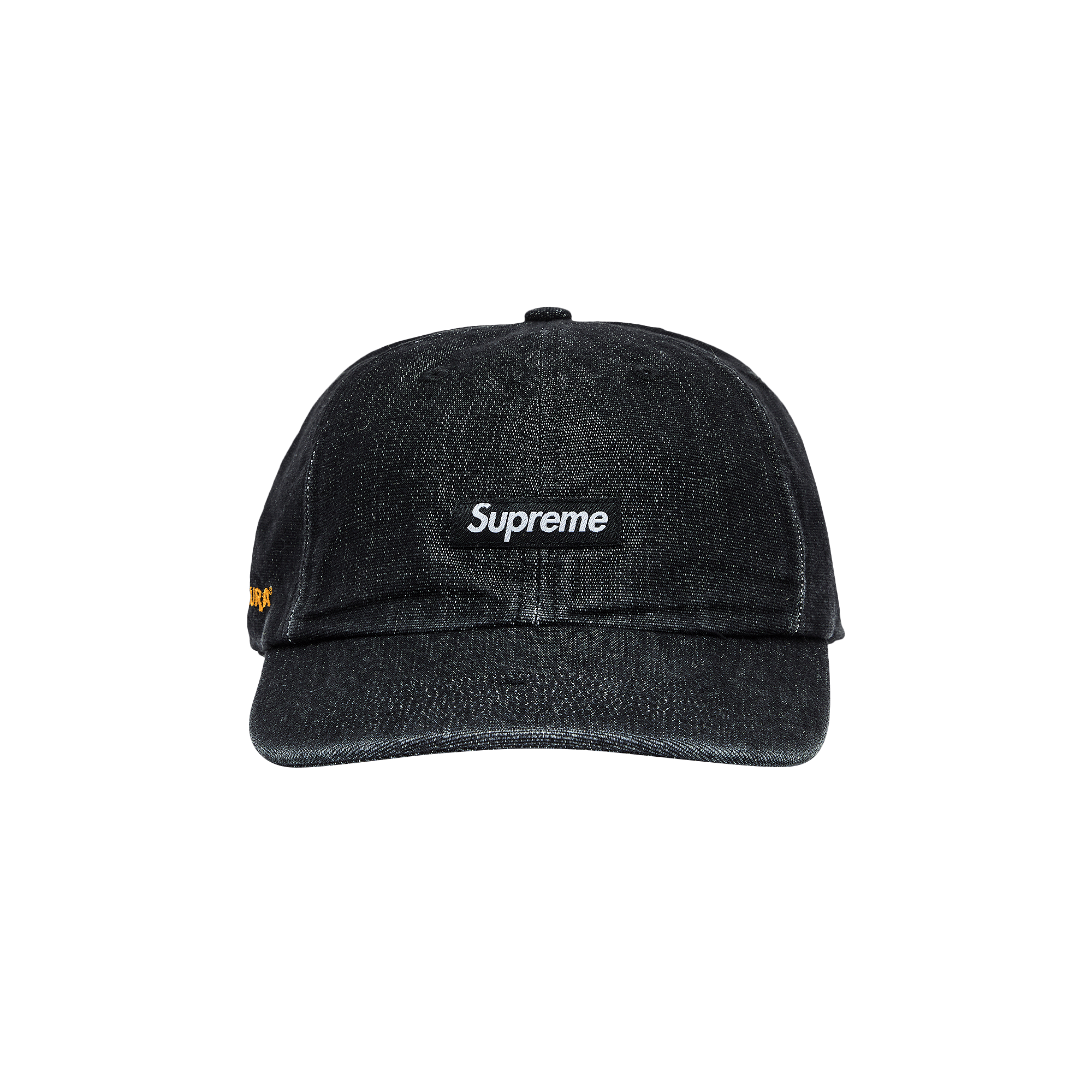 Supreme Cordura Denim Small Box 6-Panel 'Black'