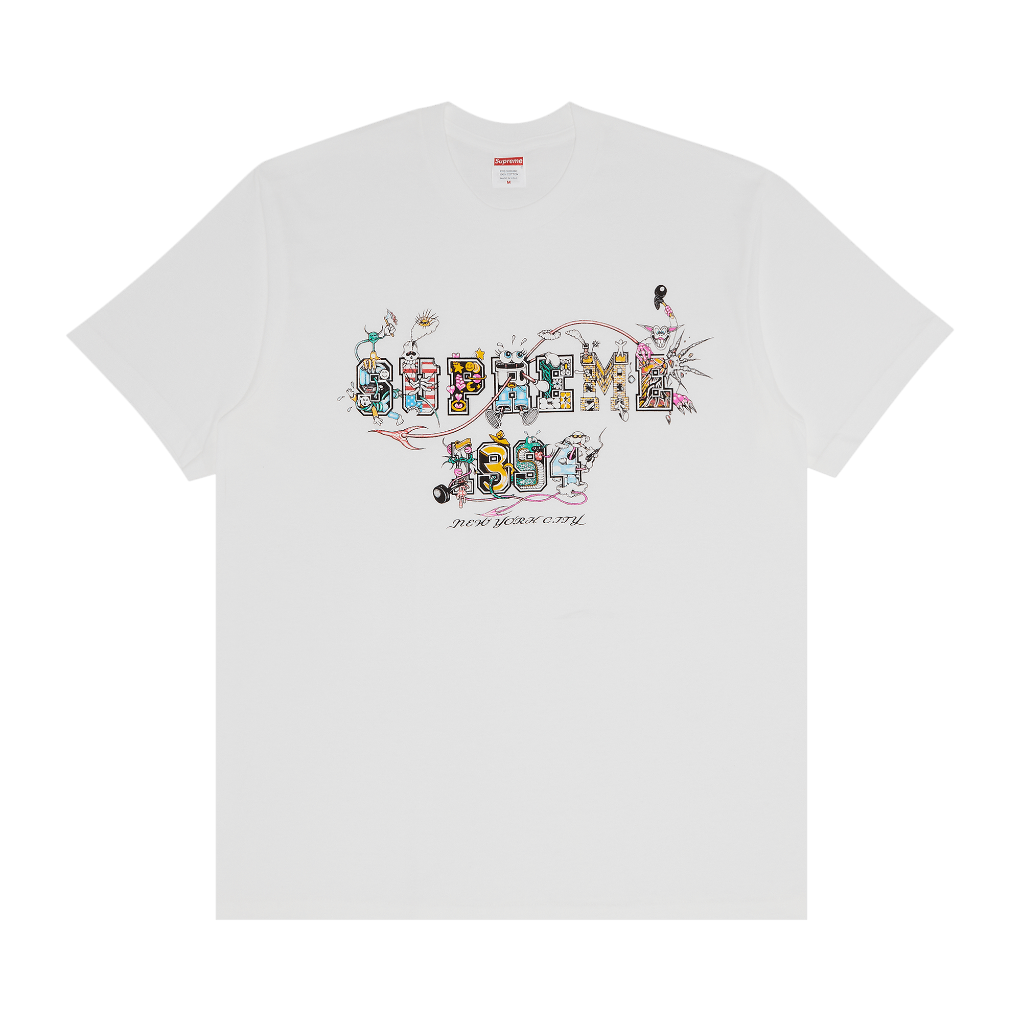 Supreme Varsity Tee 'White'