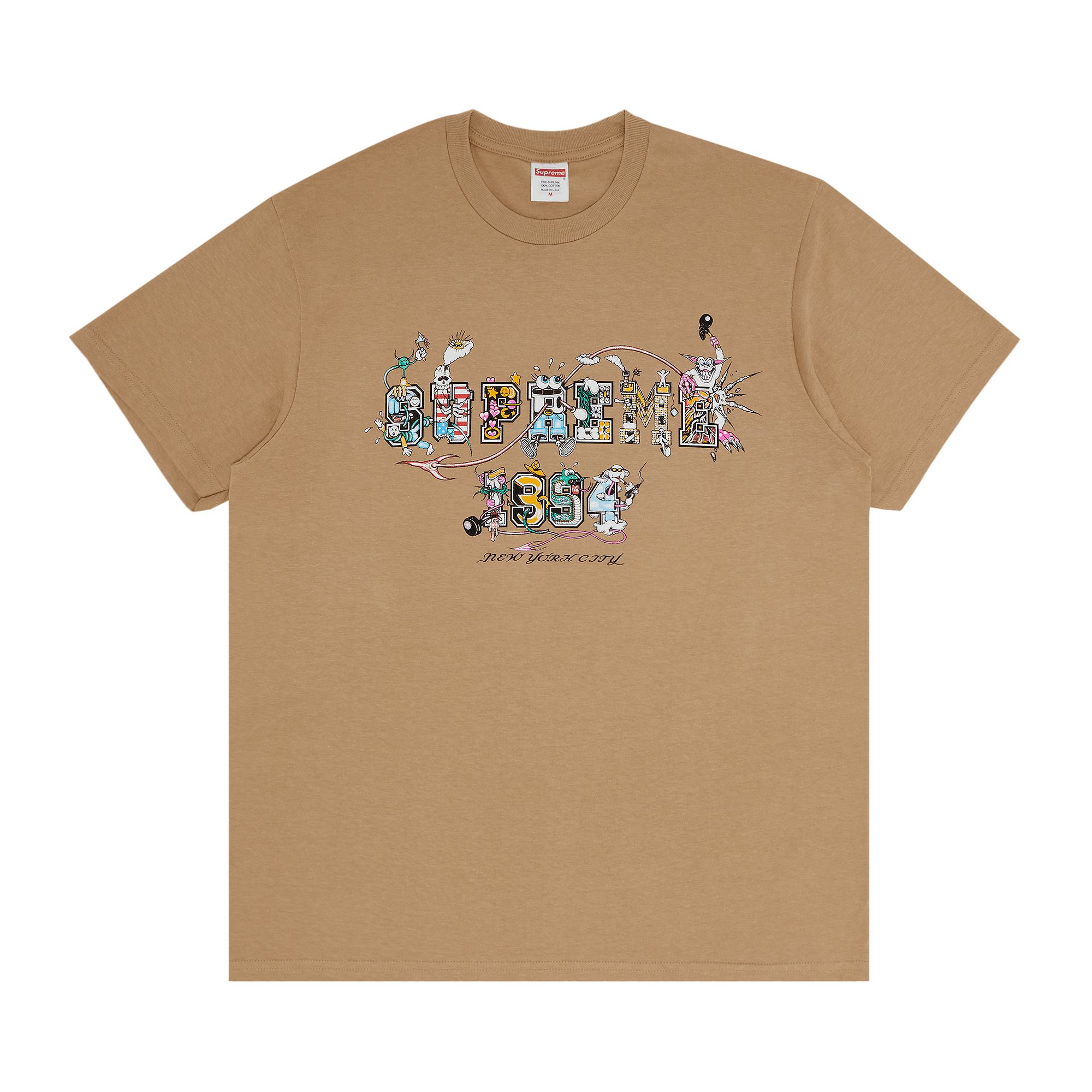 Supreme Varsity Tee 'Khaki'