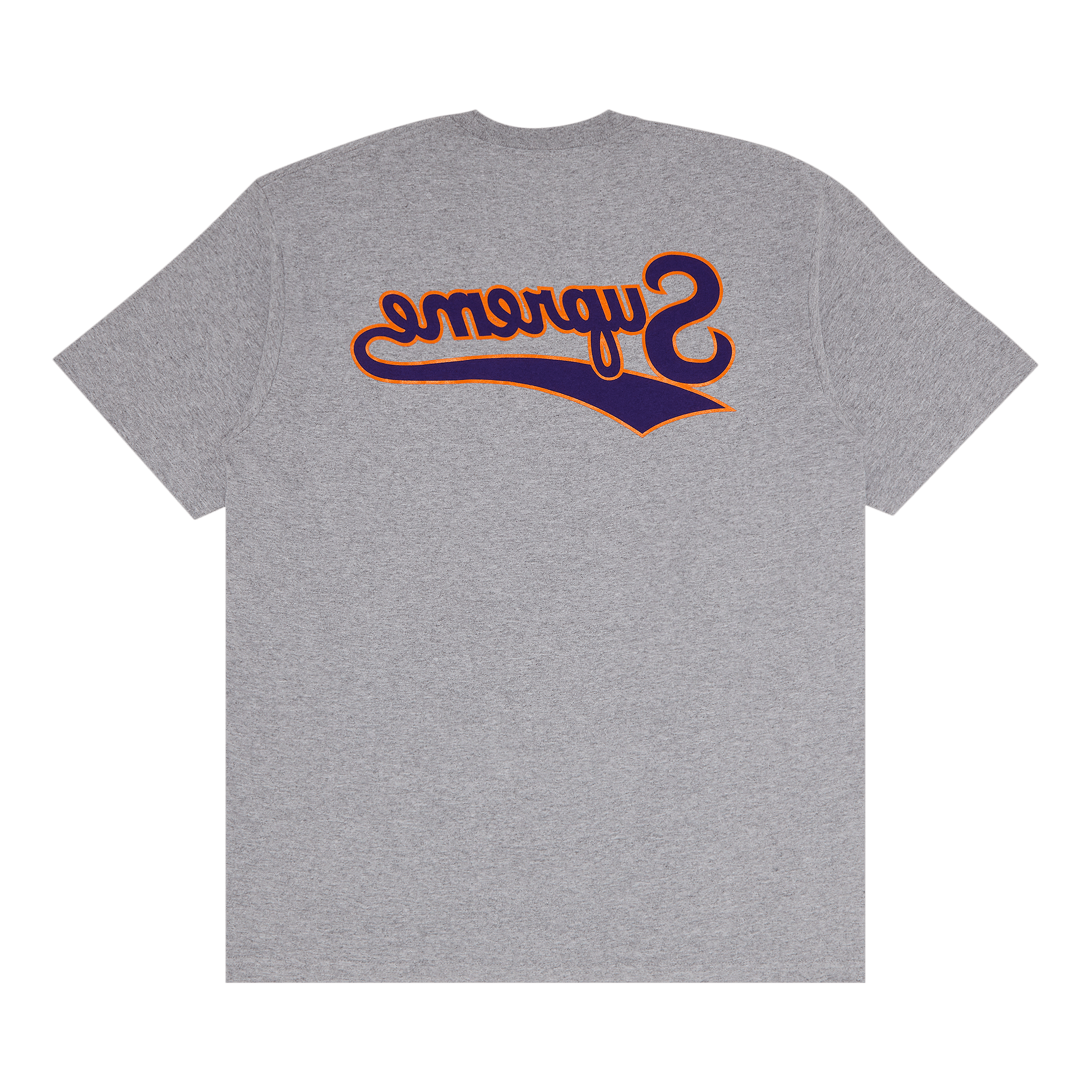 Supreme Backwards Tee 'Heather Grey'