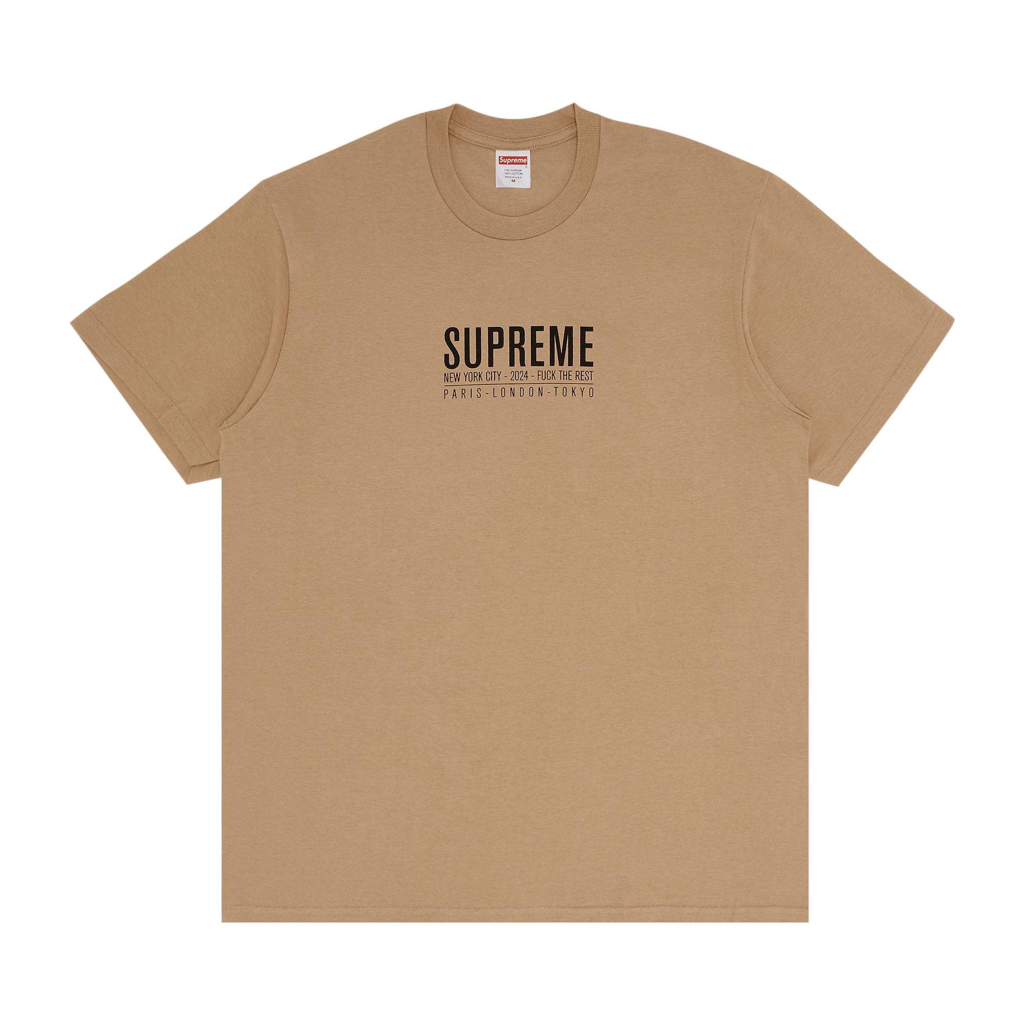 Supreme Paris Tee 'Khaki'