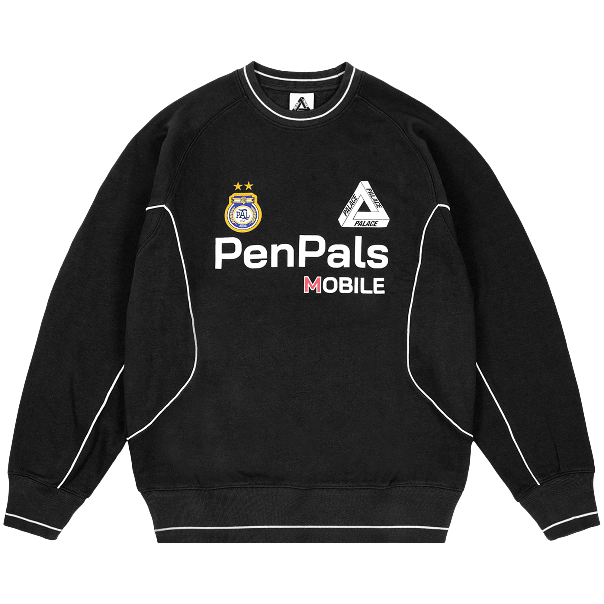 Palace Pen Pals Crew 'Black'