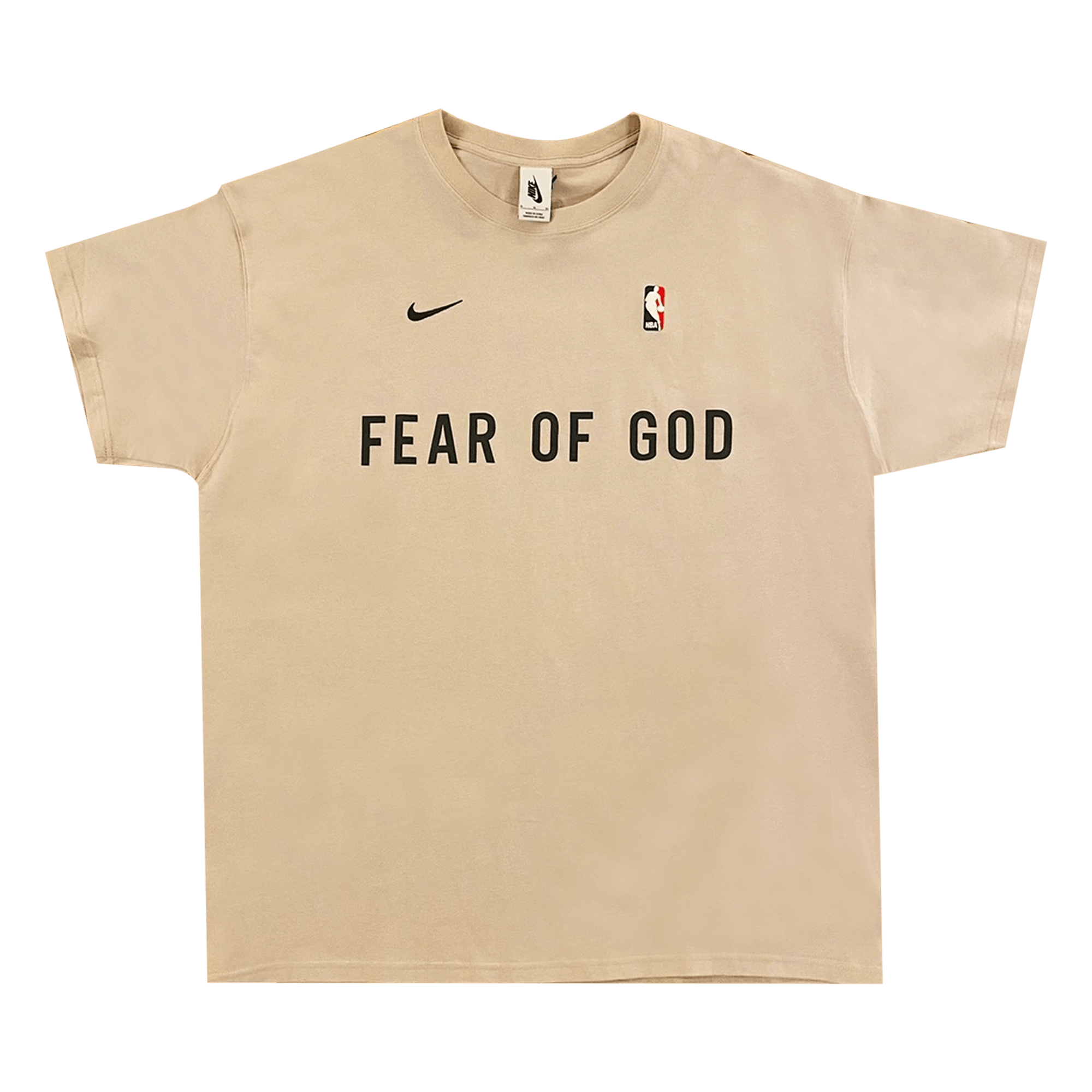 Nike x Fear of God Warm Up T-Shirt 'Oatmeal'