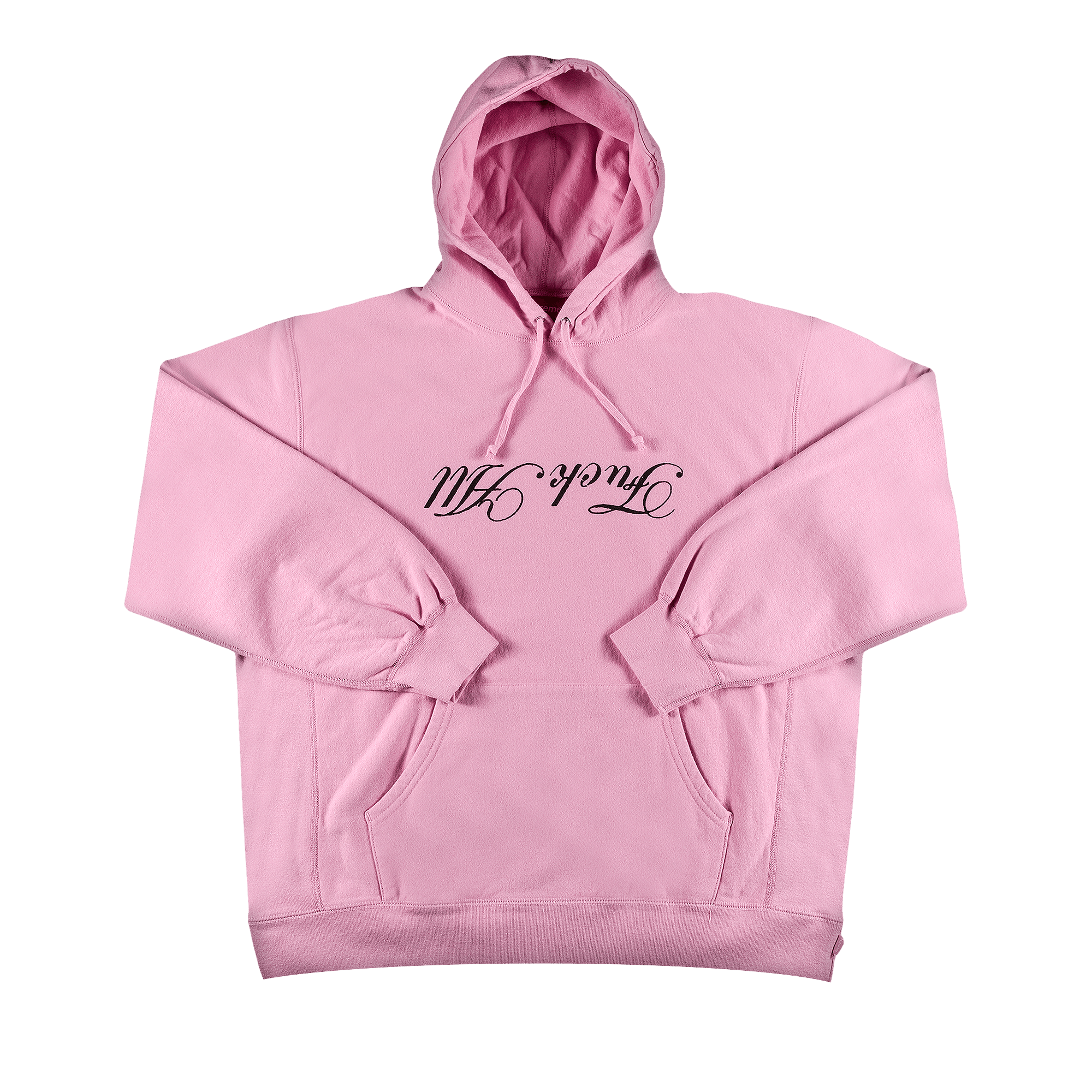 Supreme x Jamie Reid Fuck All Hooded Sweatshirt 'Pink'