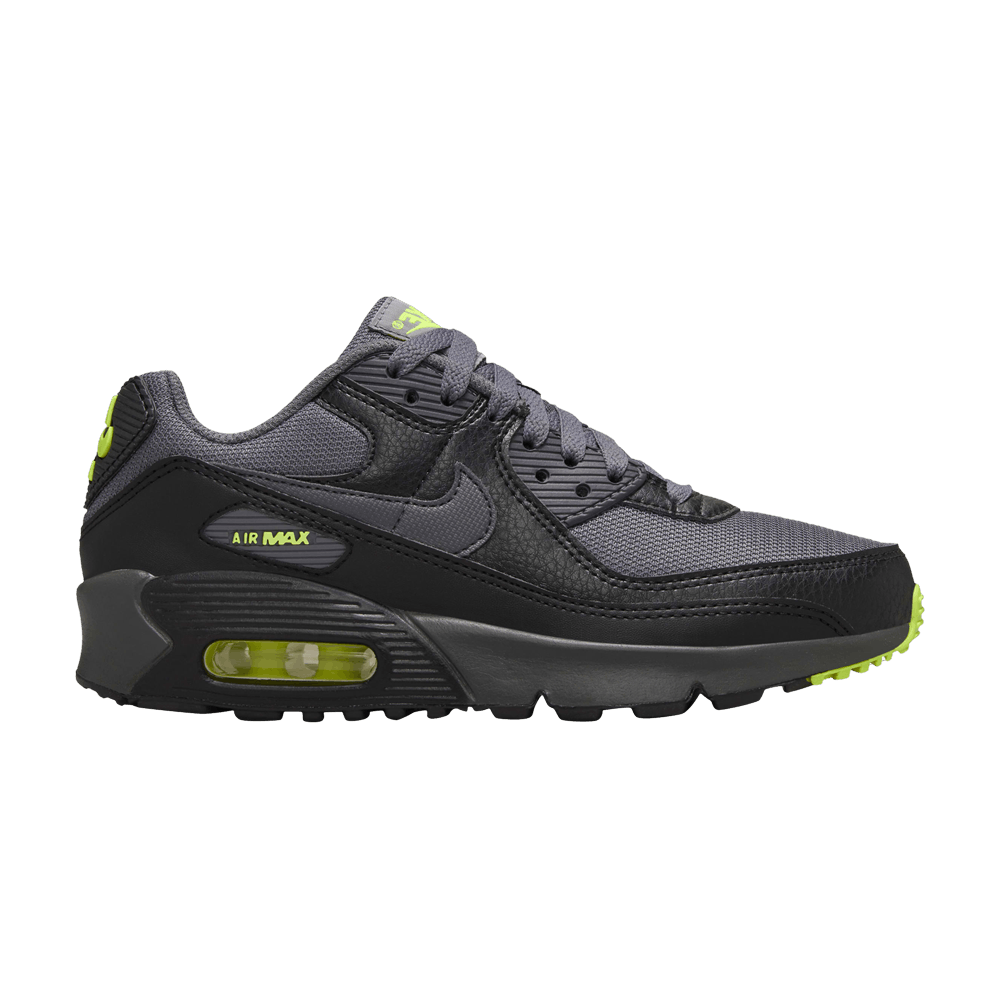 Nike Air Max 90 Next Nature GS 'Black Volt Dark Grey'
