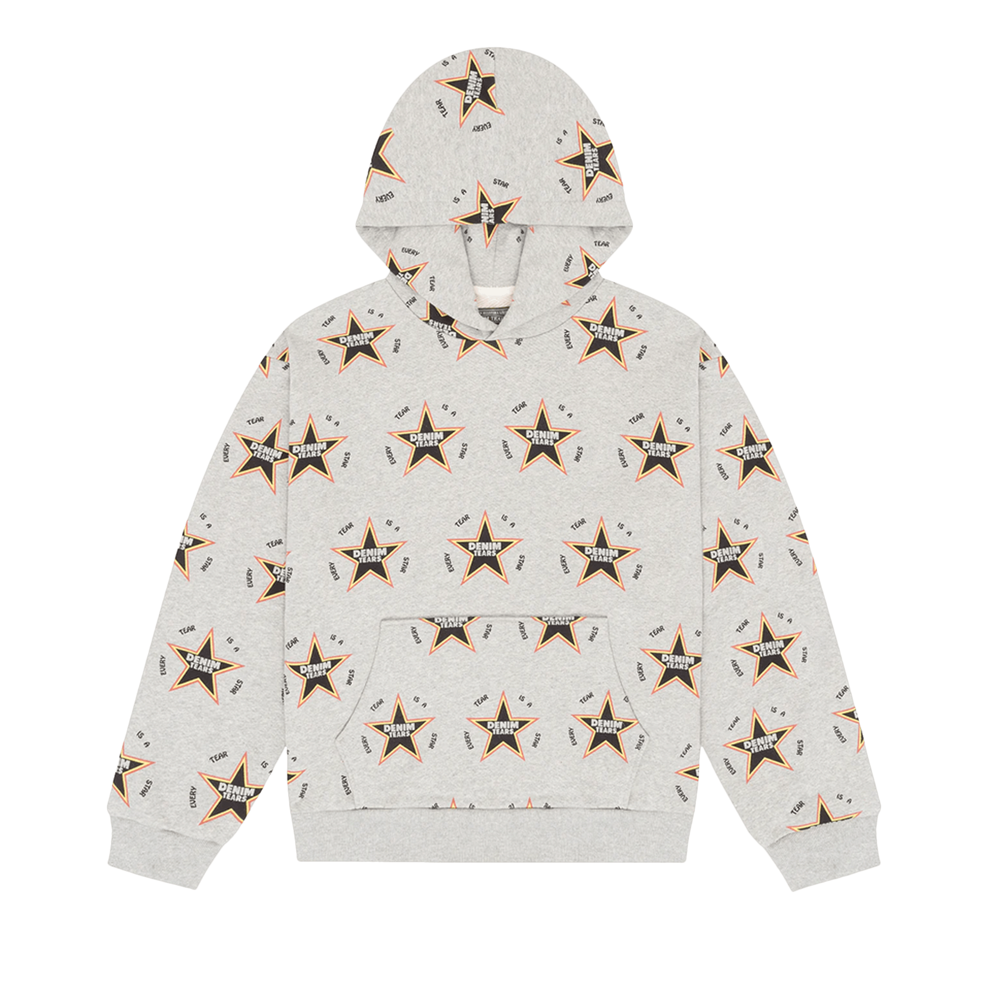 Denim Tears Every Tear Is A Star Hoodie 'Grey'